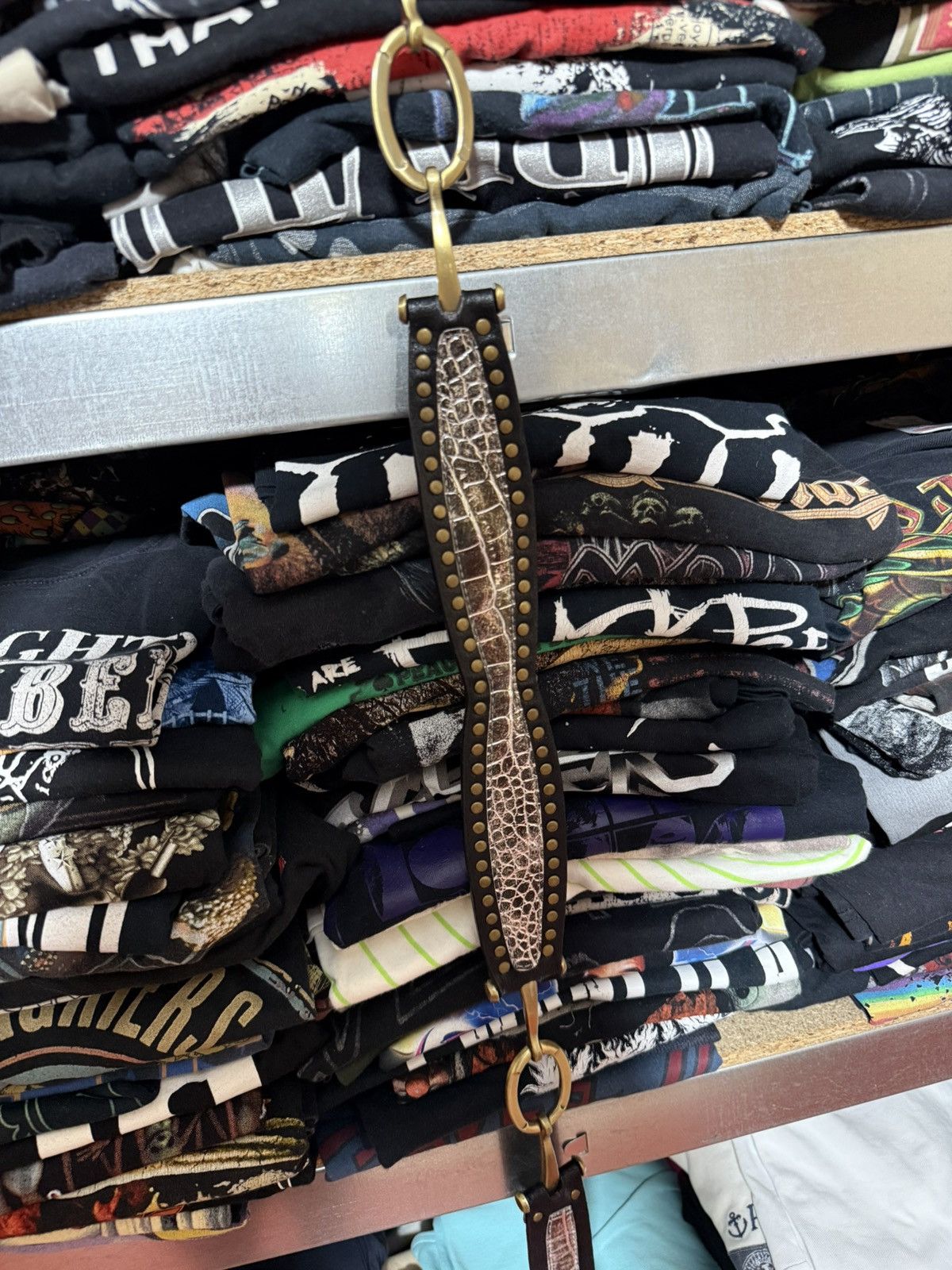 Vintage Vtg 90’s Japanese Metal Punk Rock Emo Goth Pirates Belt Y2K Size ONE SIZE - 5 Thumbnail