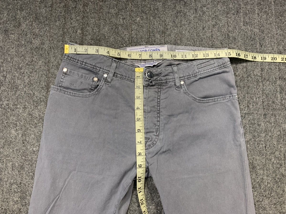 Jacob Cohen Jacob Cohen Italy Handmade Luxury Grey Jeans Straight Cut Size US 30 / EU 46 - 16 Thumbnail