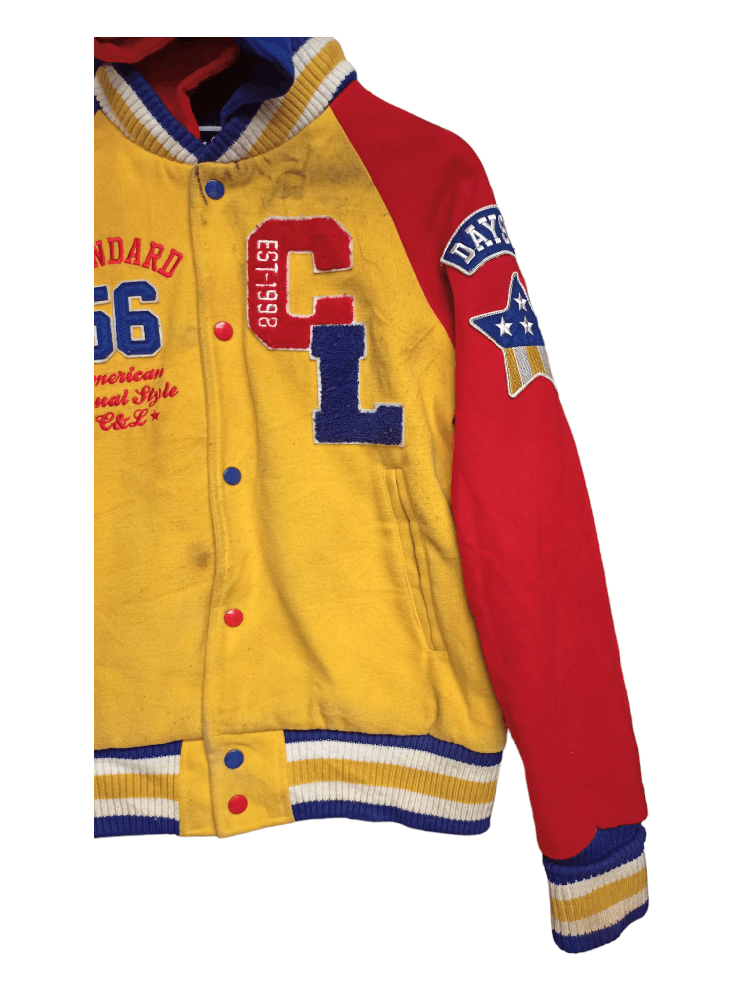 Vintage 🔥 Union Made CO And LU Small Varsity Jacket Size US S / EU 44-46 / 1 - 6 Thumbnail