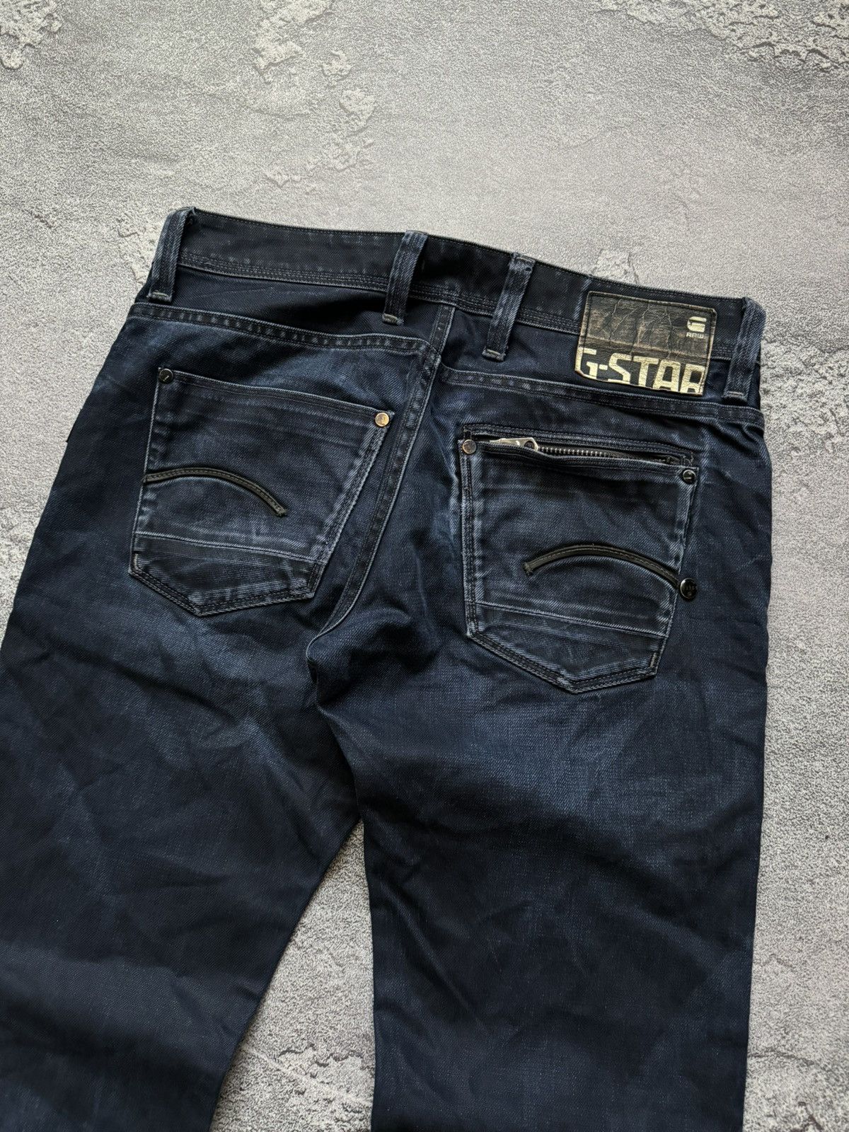 G-Star G star raw 32/32 denim pant trouser Jean chino distressed Size US 32 / EU 48 - 3 Thumbnail