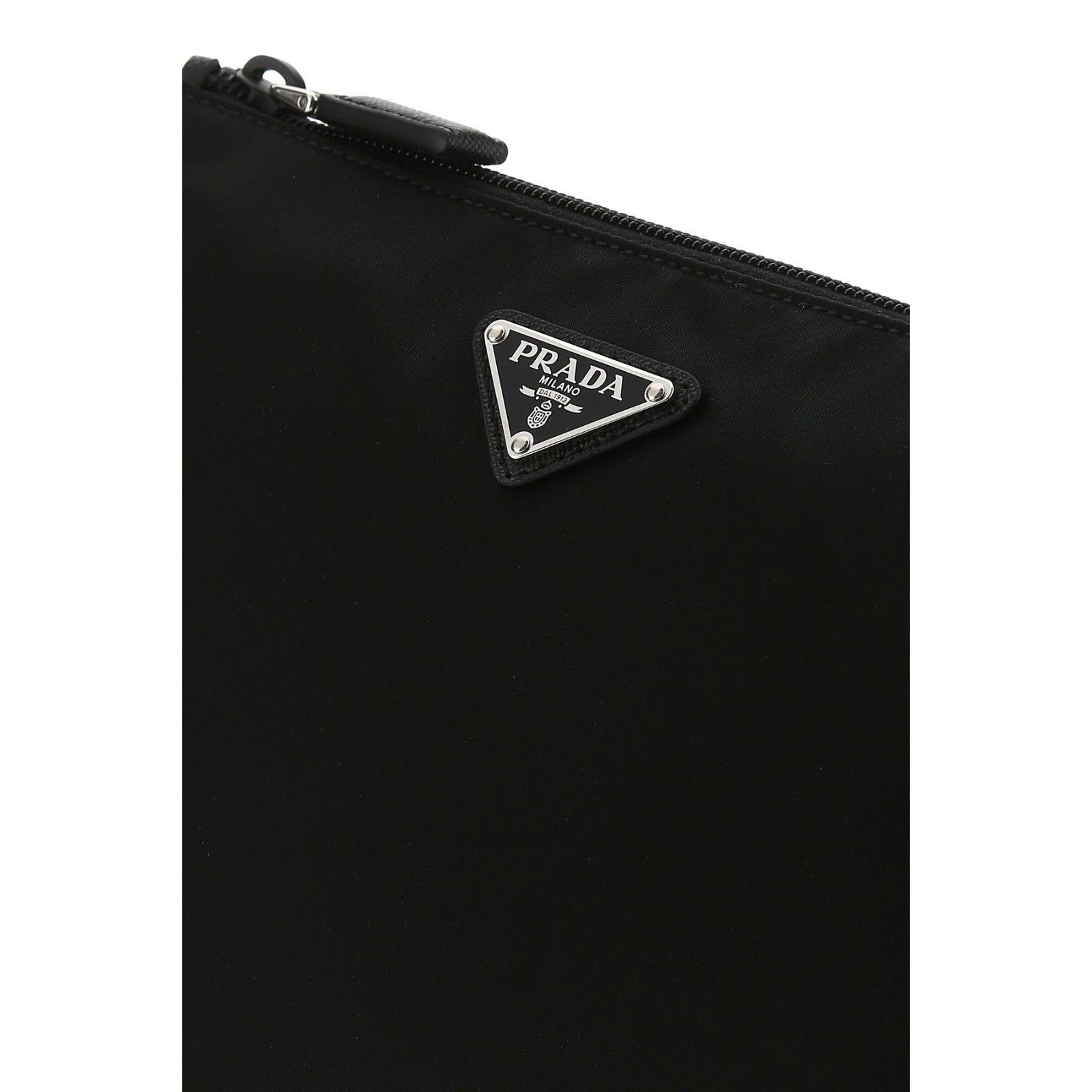Prada PRADA Black Re Nylon Clutch Handbag New And Authentic Size ONE SIZE - 4 Thumbnail