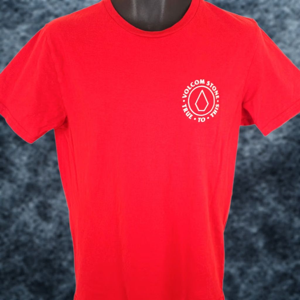 Volcom Volcom Stone T Shirt Mens Size Medium Red Surf & Skate Streetwear Size US M / EU 48-50 / 2 - 1 Thumbnail