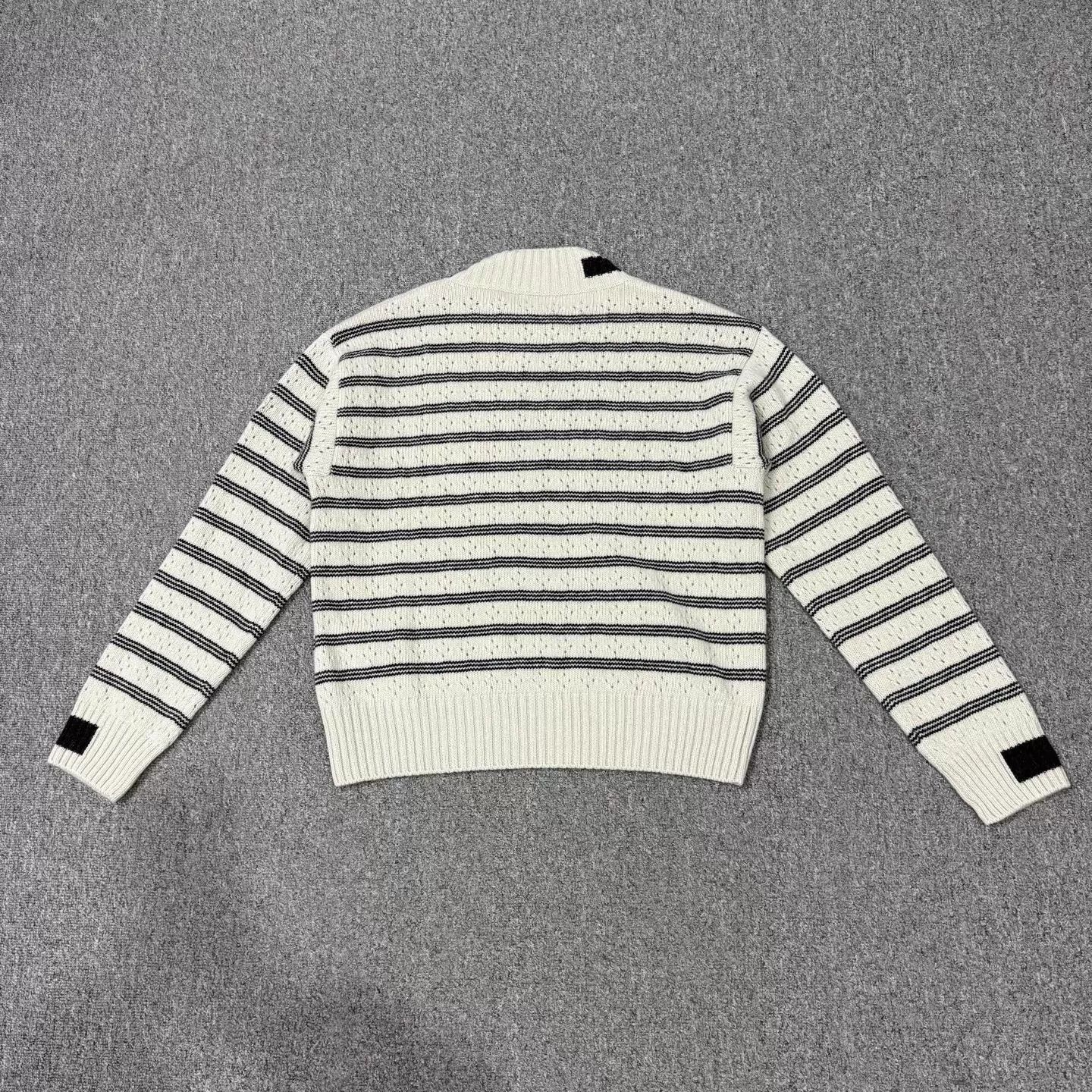Moncler Moncler striped wool knit sweater unused L Size US L / EU 52-54 / 3 - 2 Thumbnail