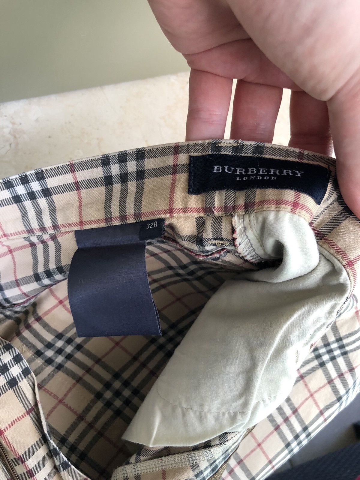 Burberry Checkered Shorts Size US 30 / EU 46 - 13 Thumbnail