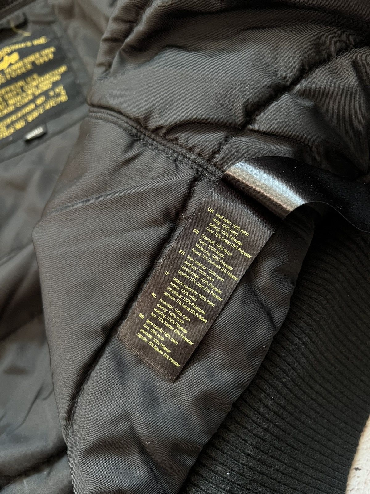 Alpha Industries × Vintage Alpha Industries MA-1 Bomber Jacket Size US S / EU 44-46 / 1 - 10 Thumbnail