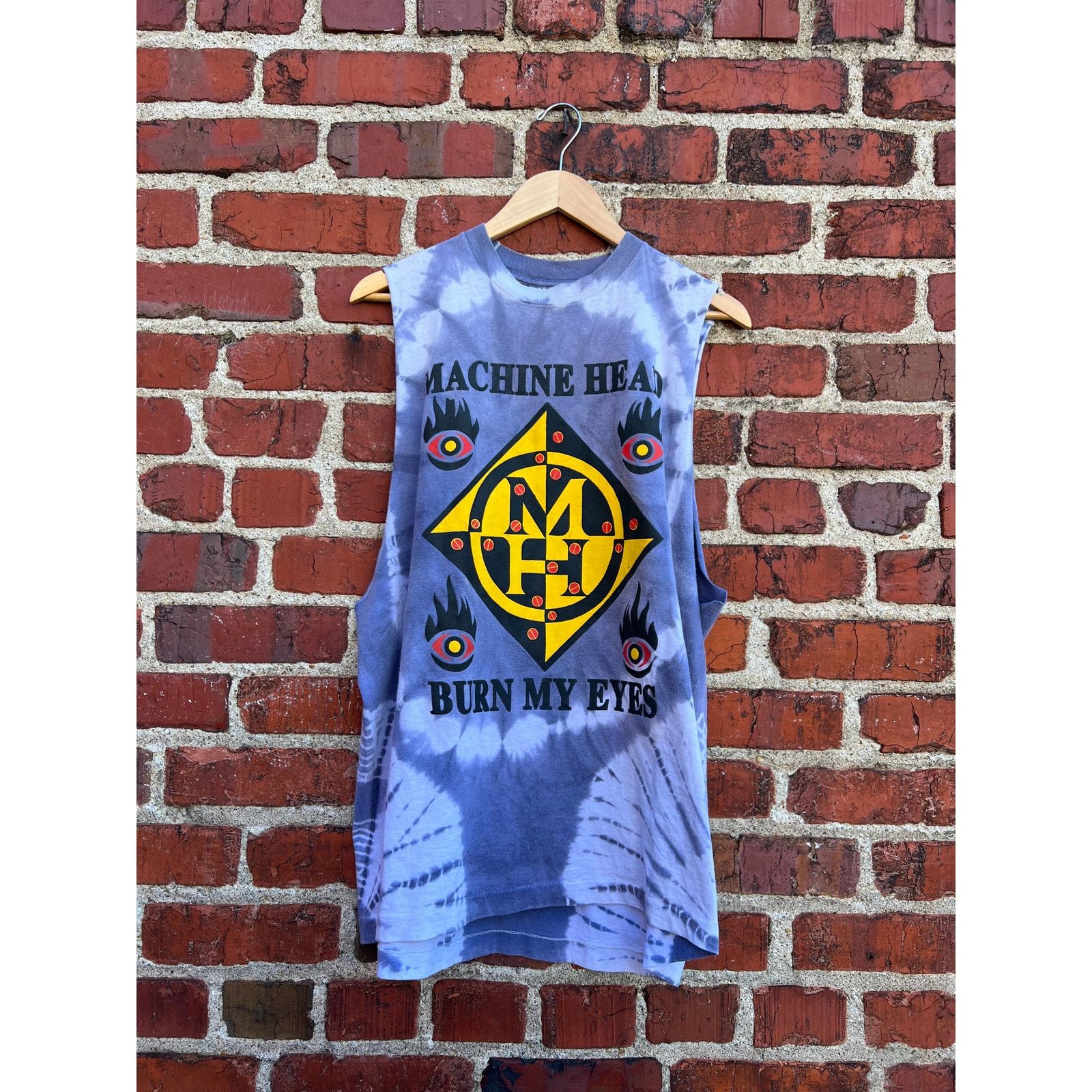 Band Tees 1994 Vintage Machine Head Burn My Eyes Tank Size XL Size US XL / EU 56 / 4 - 2 Thumbnail