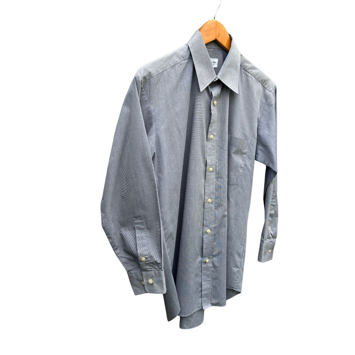 Pierre Balmain Pierre Balmain François 1er Gray Dress Shirt Button Up Size US L / EU 52-54 / 3 - 7 Thumbnail