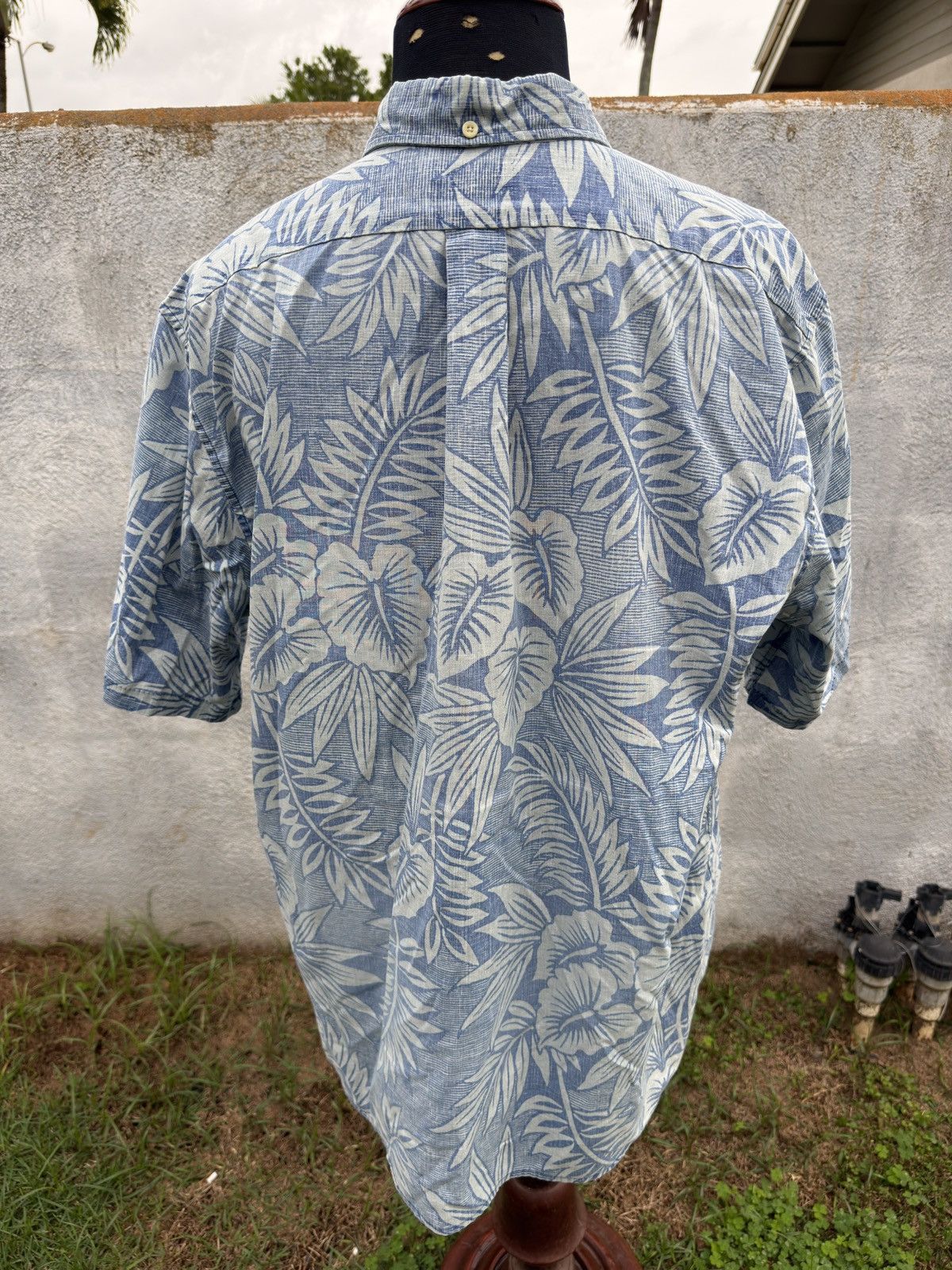 Reyn Spooner PreOwned Reyn Spooner Blue Hawaiian Print Men's XXL Size US XXL / EU 58 / 5 - 2 Thumbnail