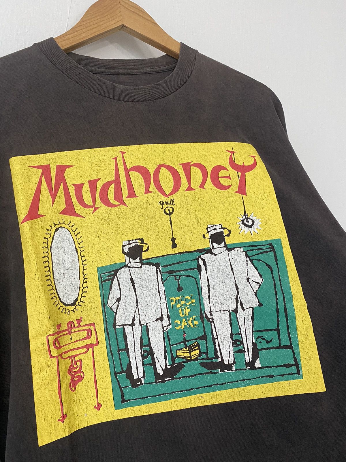 Band Tees × Vintage Vintage 90s Mudhoney Band T-shirt Size US M / EU 48-50 / 2 - 3 Thumbnail