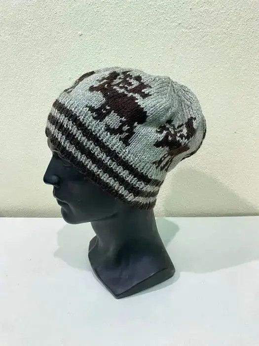 Japanese Brand × Kapital Japanese Brand Navajo Knit Beanie Hat Size ONE SIZE - 2 Thumbnail