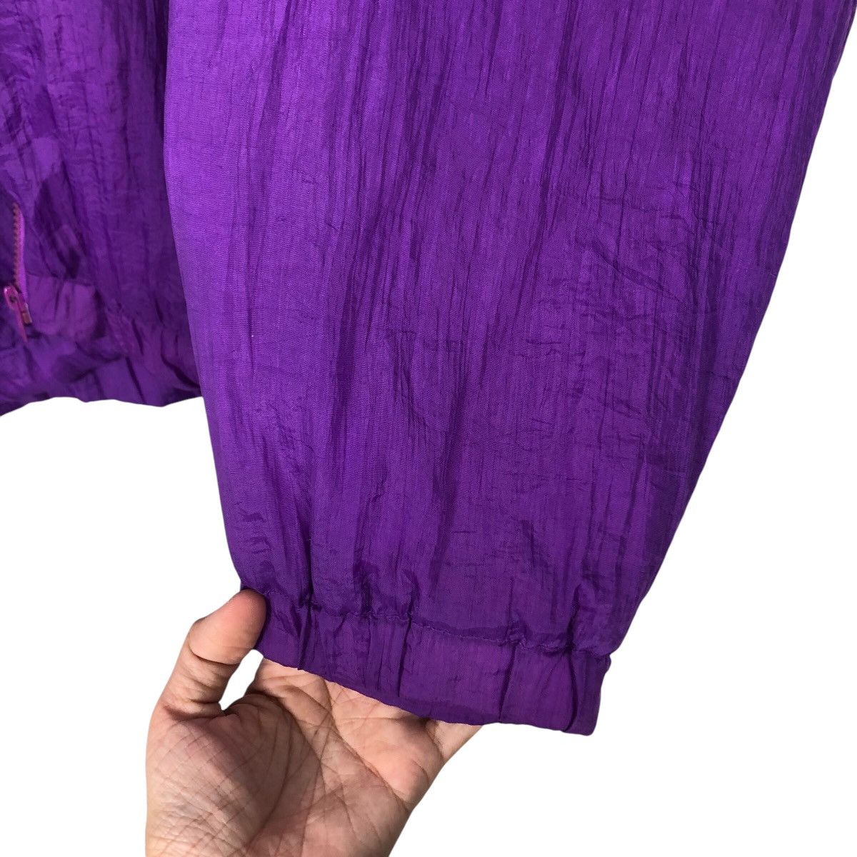 Japanese Brand 📌Vintage Bomber Jacket Rich Purple HIII Fresh Nysc Usa Size US L / EU 52-54 / 3 - 16 Thumbnail
