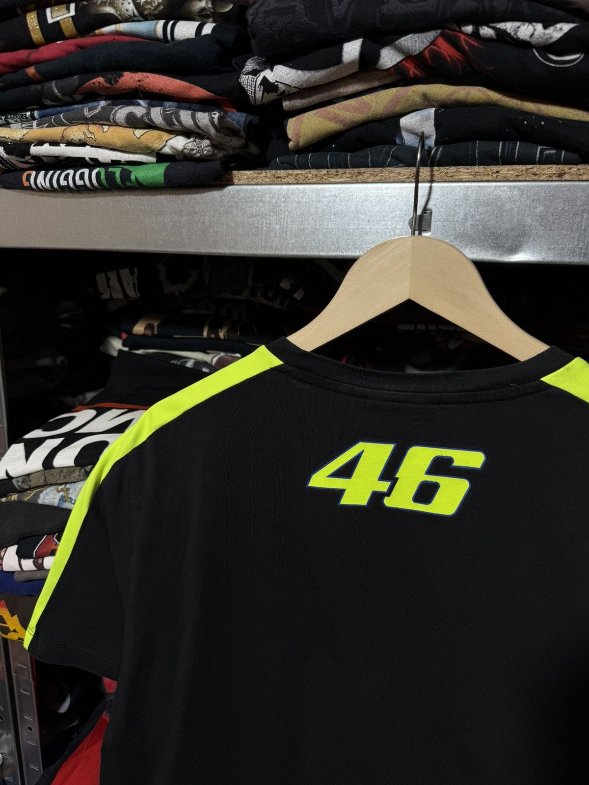 Vintage Vintage Valentino Rossi VR 46 The Doctor Racing T-Shirt Size US XL / EU 56 / 4 - 4 Thumbnail