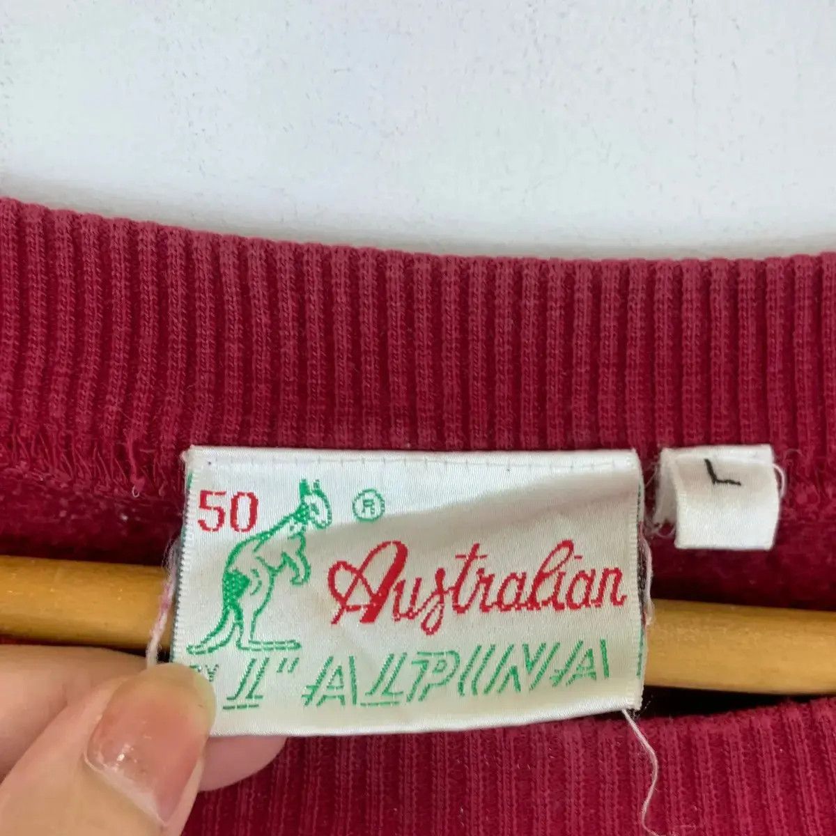 Vintage Vintage 90’ AUSTRALIAN L’ALPINA ITALY Embroidered Size L / US 10 / IT 46 - 5 Thumbnail