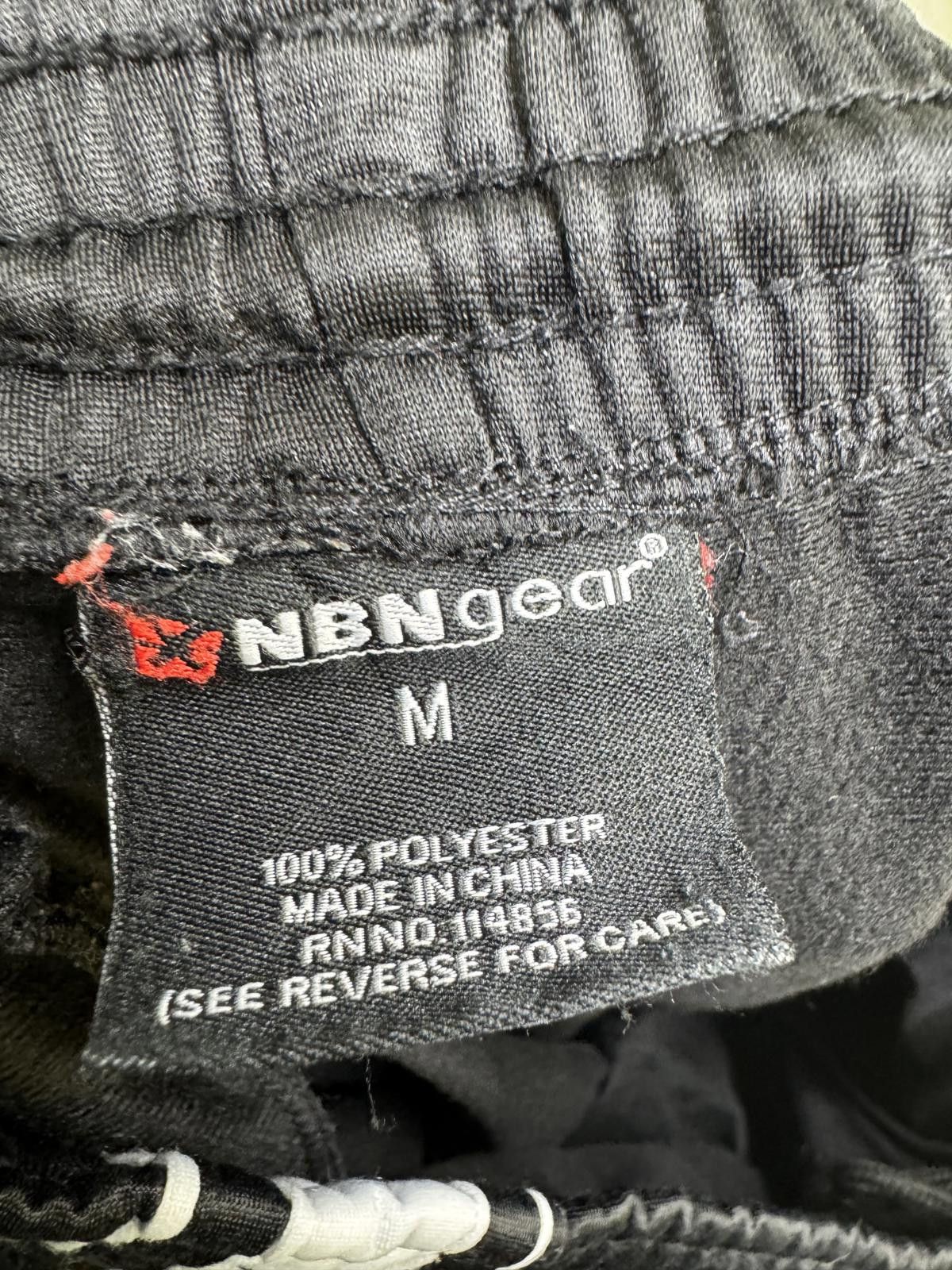 Designer NBNgear Men's Track Pants - Black with White Stripes Size US 32 / EU 48 - 4 Thumbnail