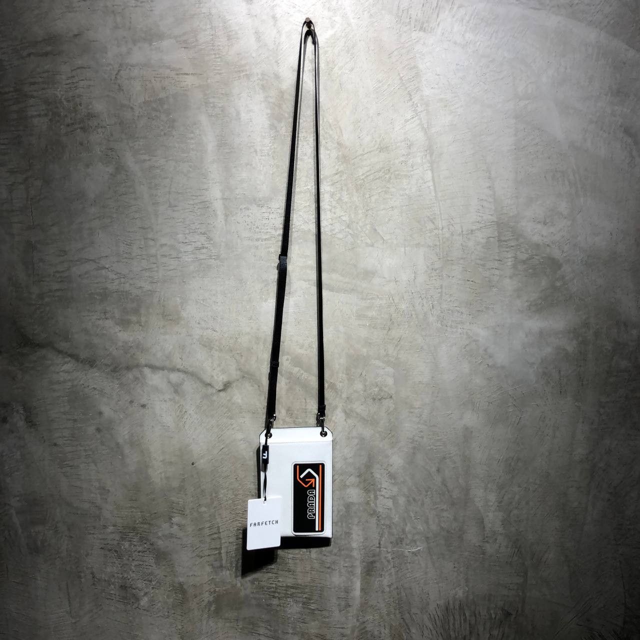 Prada Prada Saffiano Patch Phone holder cross body bag BNWT Size ONE SIZE - 1 Thumbnail