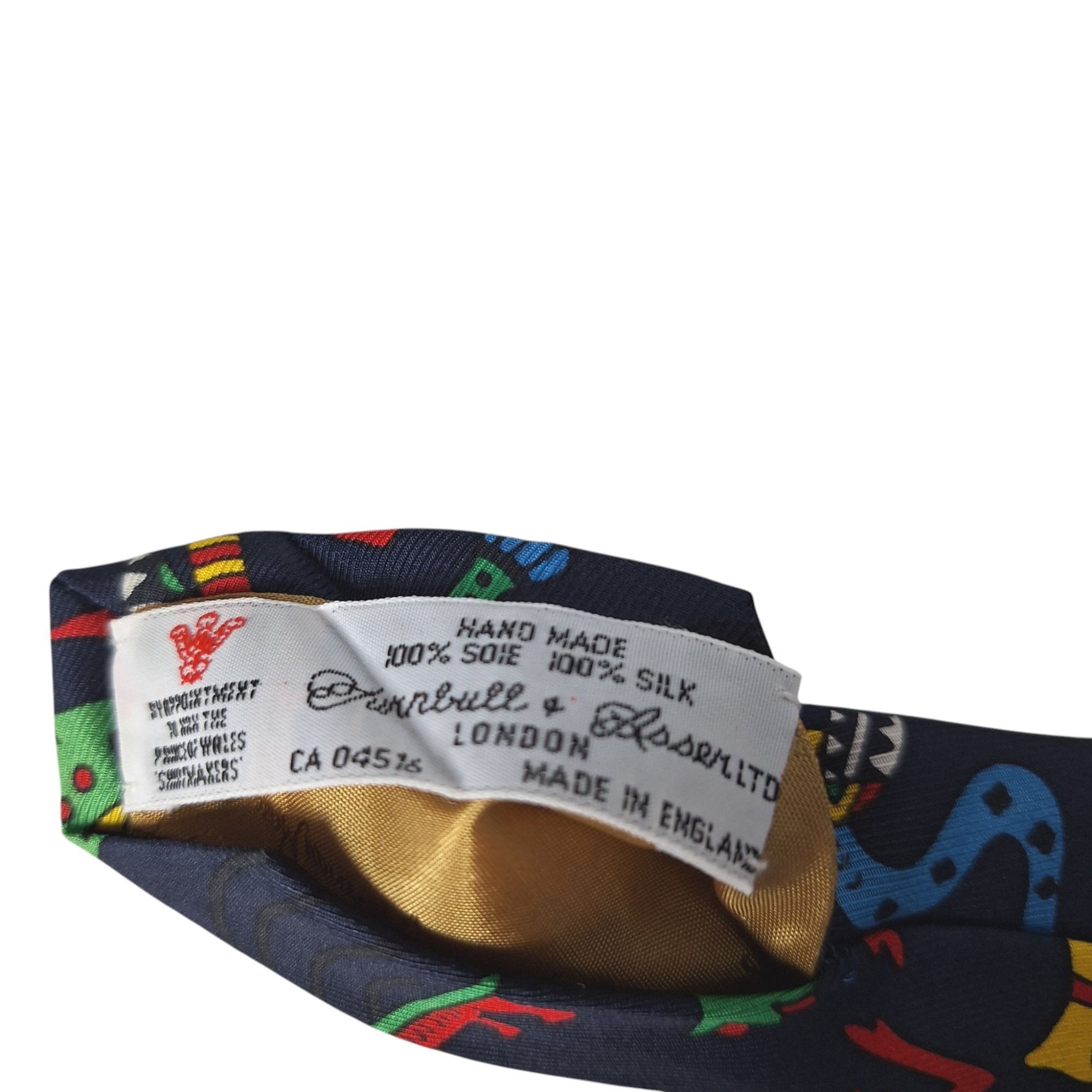 Turnbull & Asser Turnbull & Asser Neiman Marcus Silk Tie Egyptian Hieroglyphi Size ONE SIZE - 7 Thumbnail