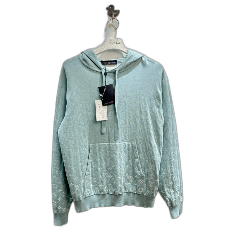 Louis Vuitton Louis Vuitton Blue Hooded Sweatshirt-yf Size US M / EU 48-50 / 2 - 1 Thumbnail