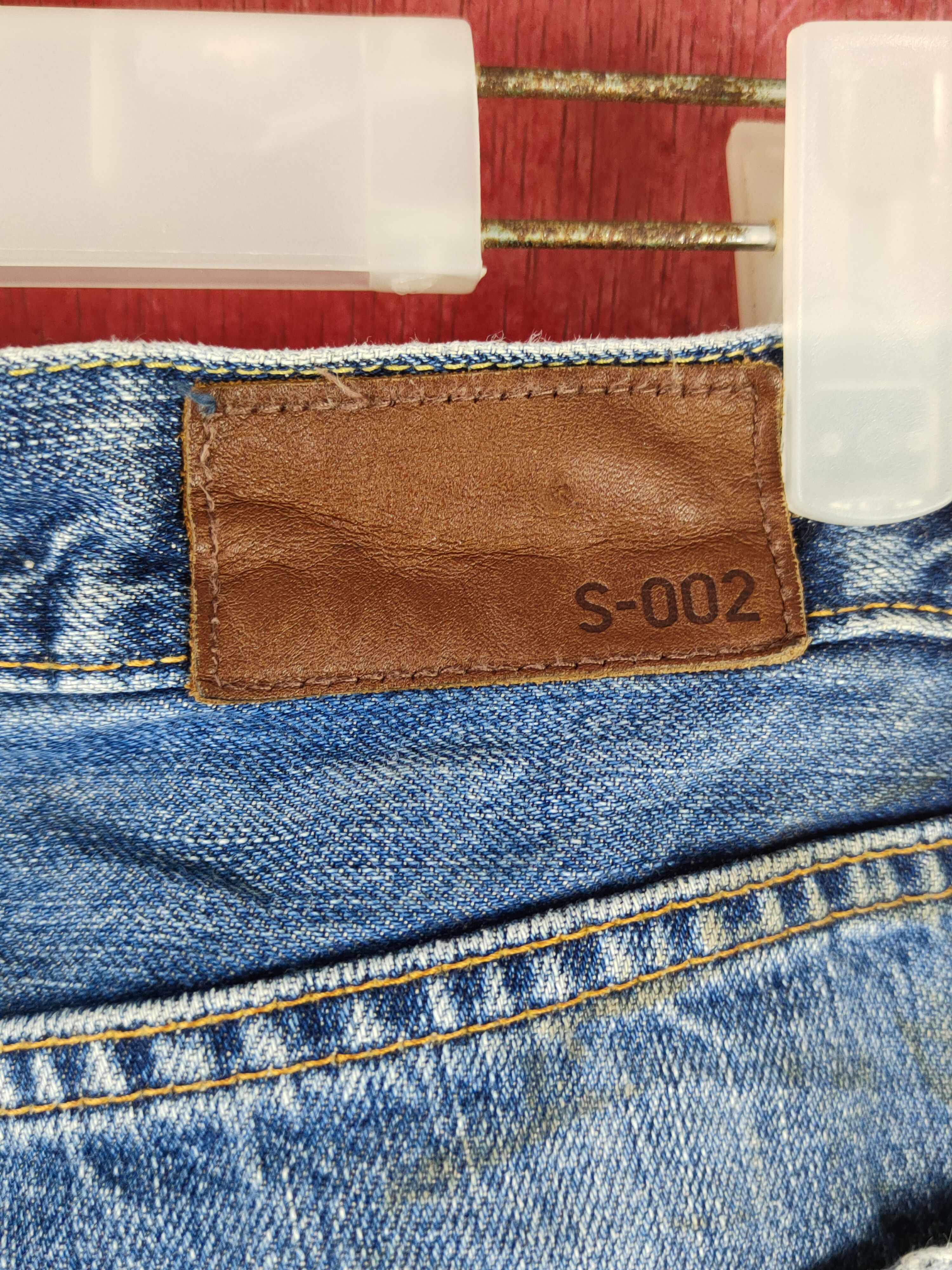 Japanese Brand Uniqlo Blue Distressed Multipocket Denim #S1612 Size US 31 - 7 Thumbnail