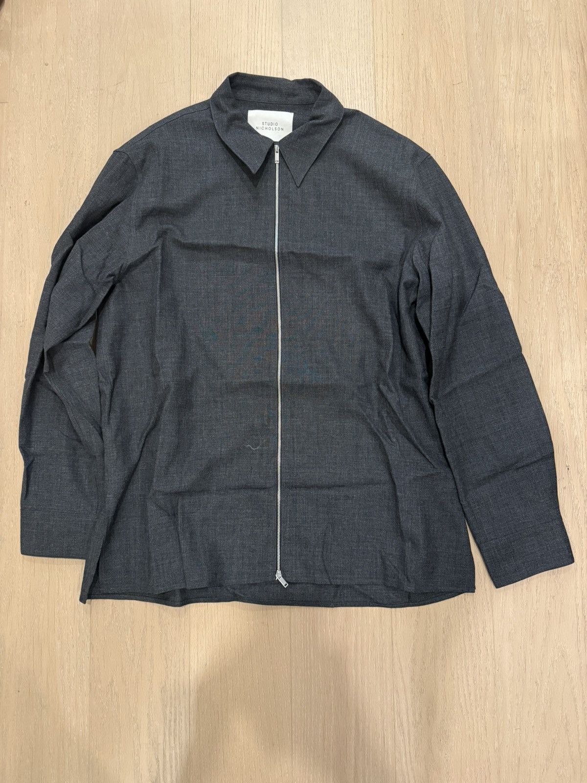 Studio Nicholson Studio Nicholson - Axia Tropical Wool Jacket Size US L / EU 52-54 / 3 - 1 Thumbnail