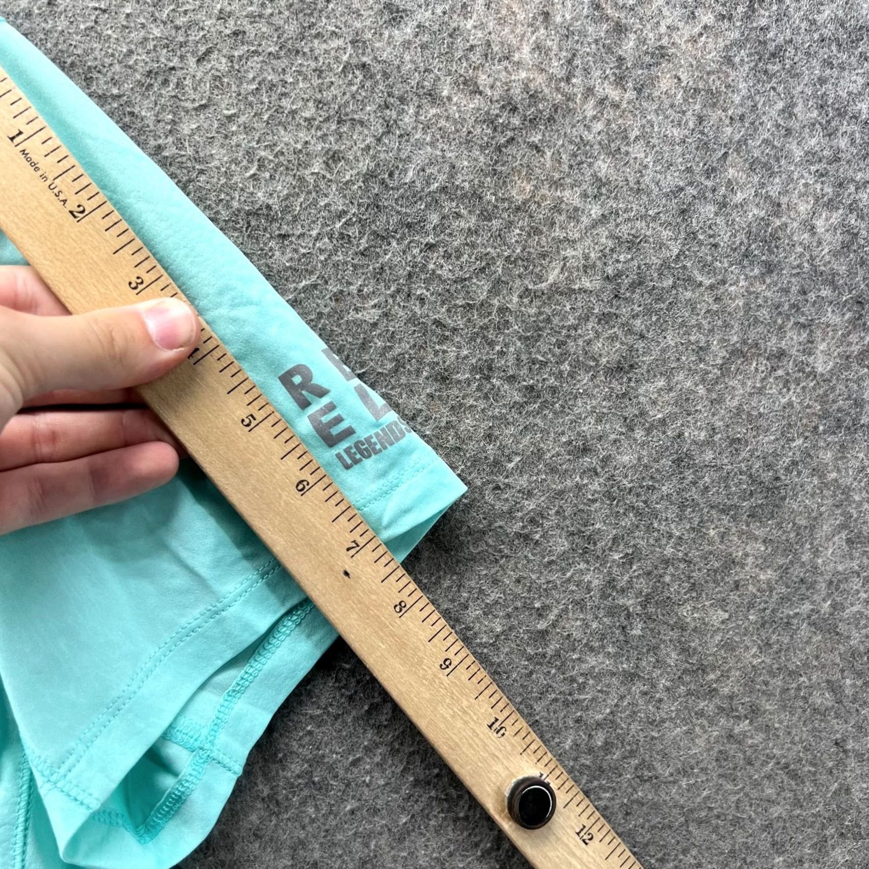 Vintage Reel Legends Shirt Women Large Teal 1/4 Zip Long Sleeve Performance Activewear Fishing Size L / US 10 / IT 46 - 5 Thumbnail