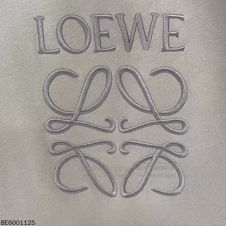Loewe Loewe Embroidered Logo Hoodie Size US L / EU 52-54 / 3 - 2 Thumbnail