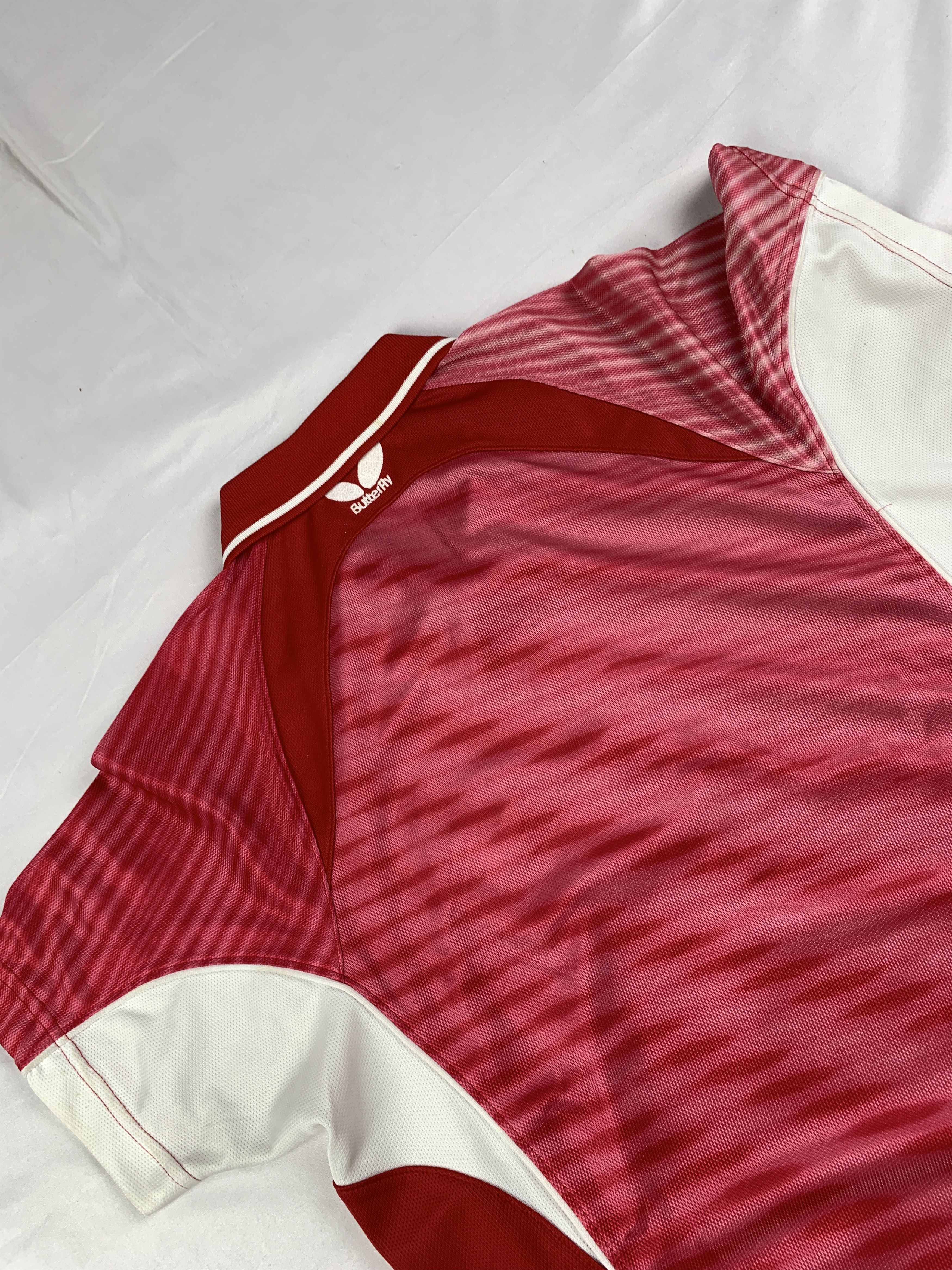 Japanese Brand 2000s Butterfly Table Tennis Jersey (M) Size M / US 6-8 / IT 42-44 - 4 Thumbnail