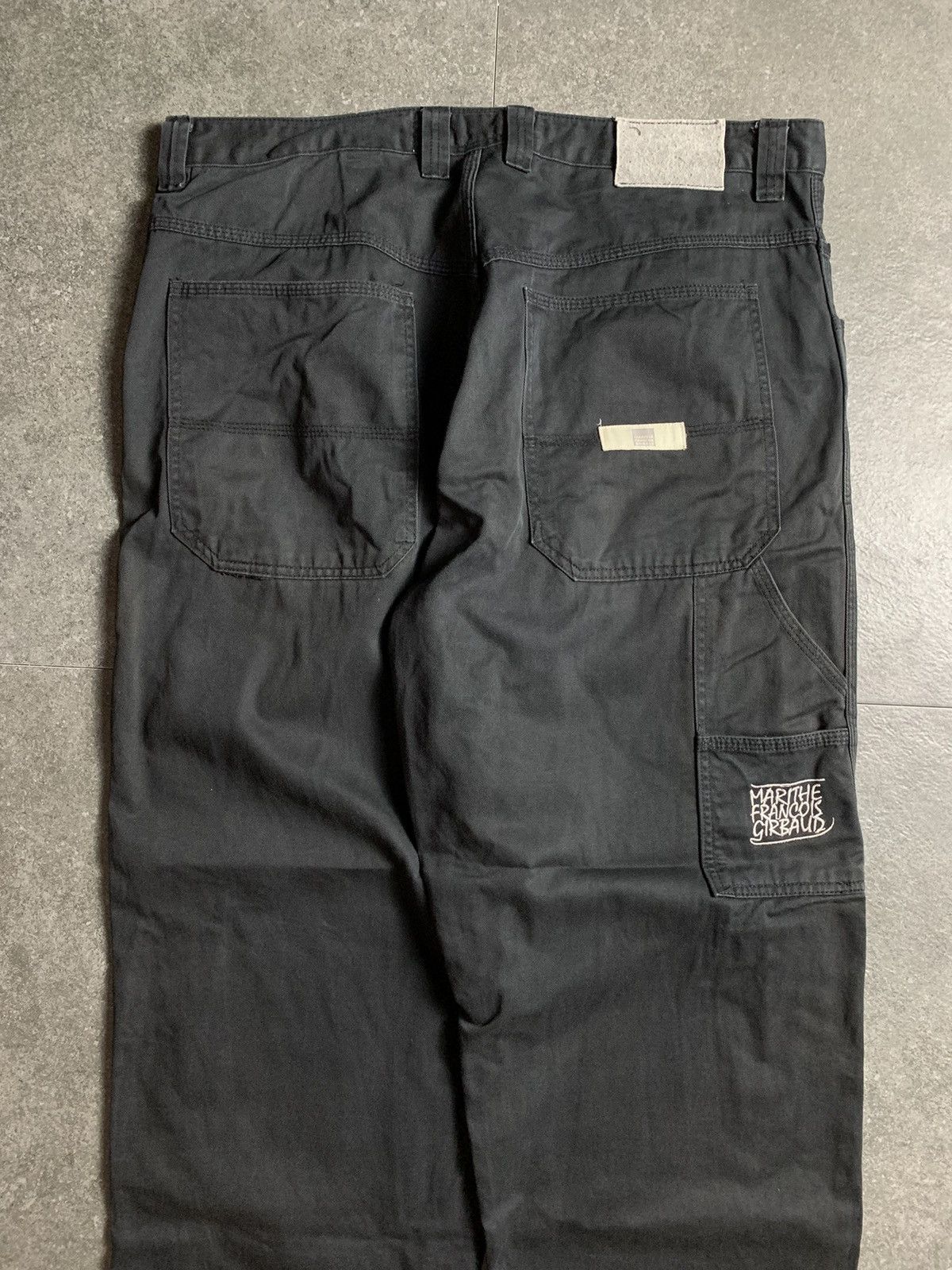 Marithe + Francois Girbaud 2000s Marithe Francois Girbaud Baggy Carpenter Pants Size US 38 / EU 54 - 3 Thumbnail