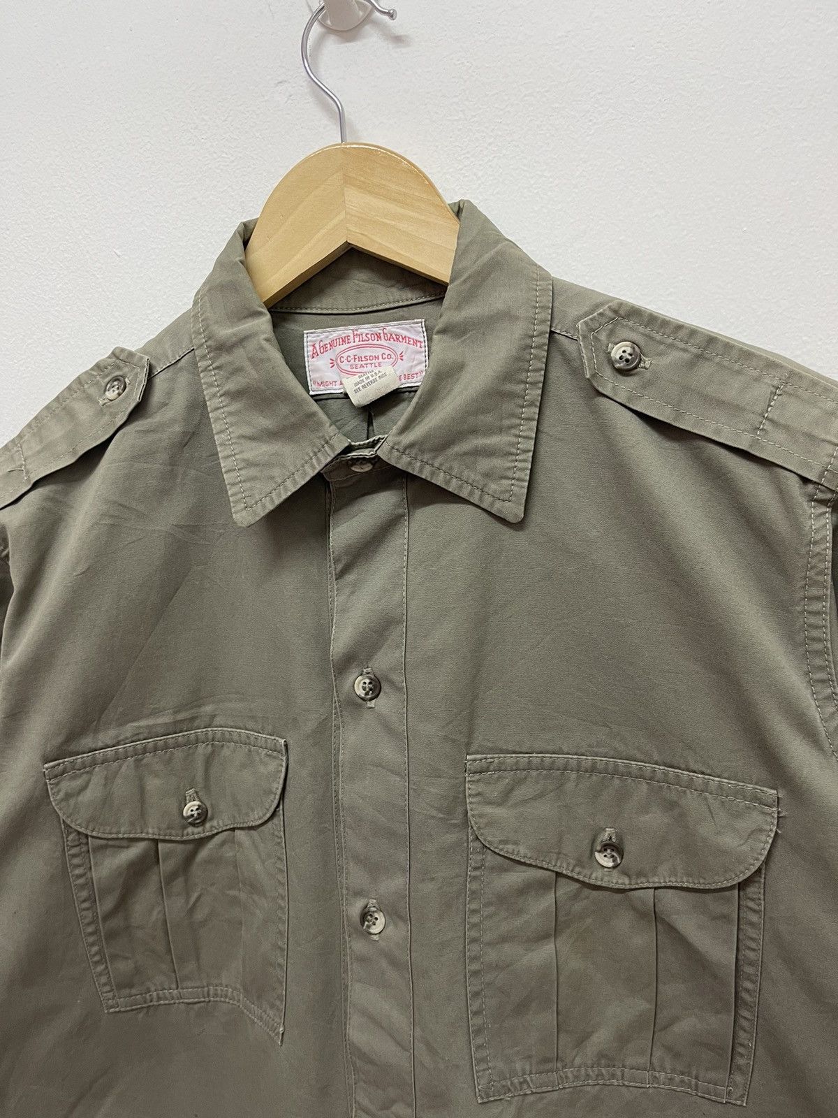 Filson VINTAGE GENUINE FILSON GARMENT SHIRT MADE IN USA Size US L / EU 52-54 / 3 - 3 Thumbnail