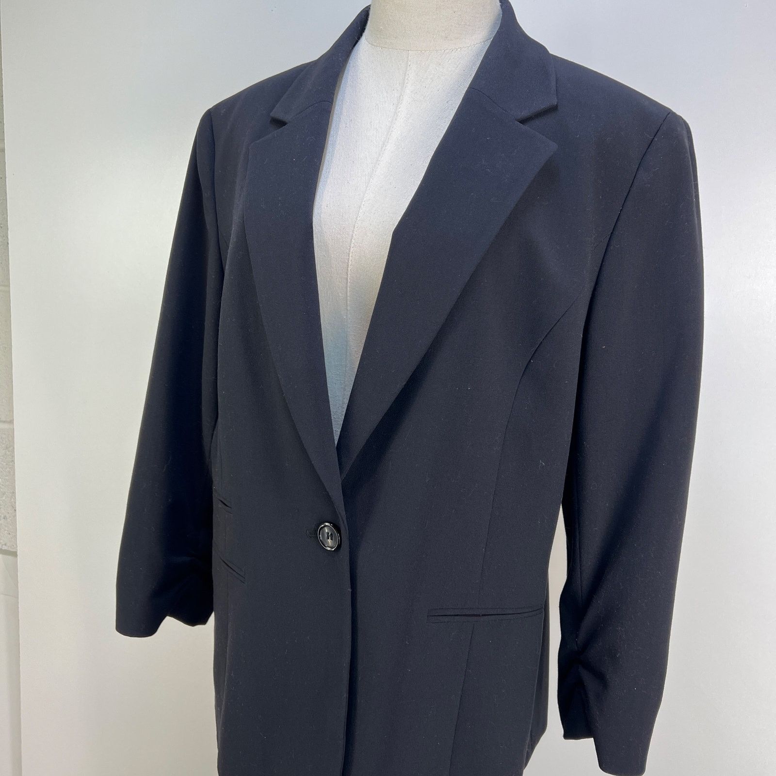 Nine West Nine West Black Pant Suit Size XXL / US 16-18 / IT 52-54 - 2 Thumbnail