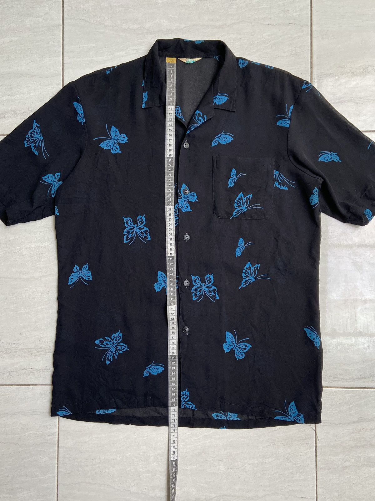 Designer × Japanese Brand Japanese Brand Butterfly Patterned Shirt Size US M / EU 48-50 / 2 - 7 Thumbnail