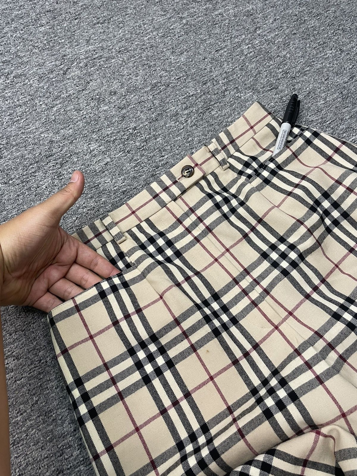 Burberry Vintage Burberry Nova Check Pant Waist 28 Size US 28 / EU 44 - 9 Thumbnail