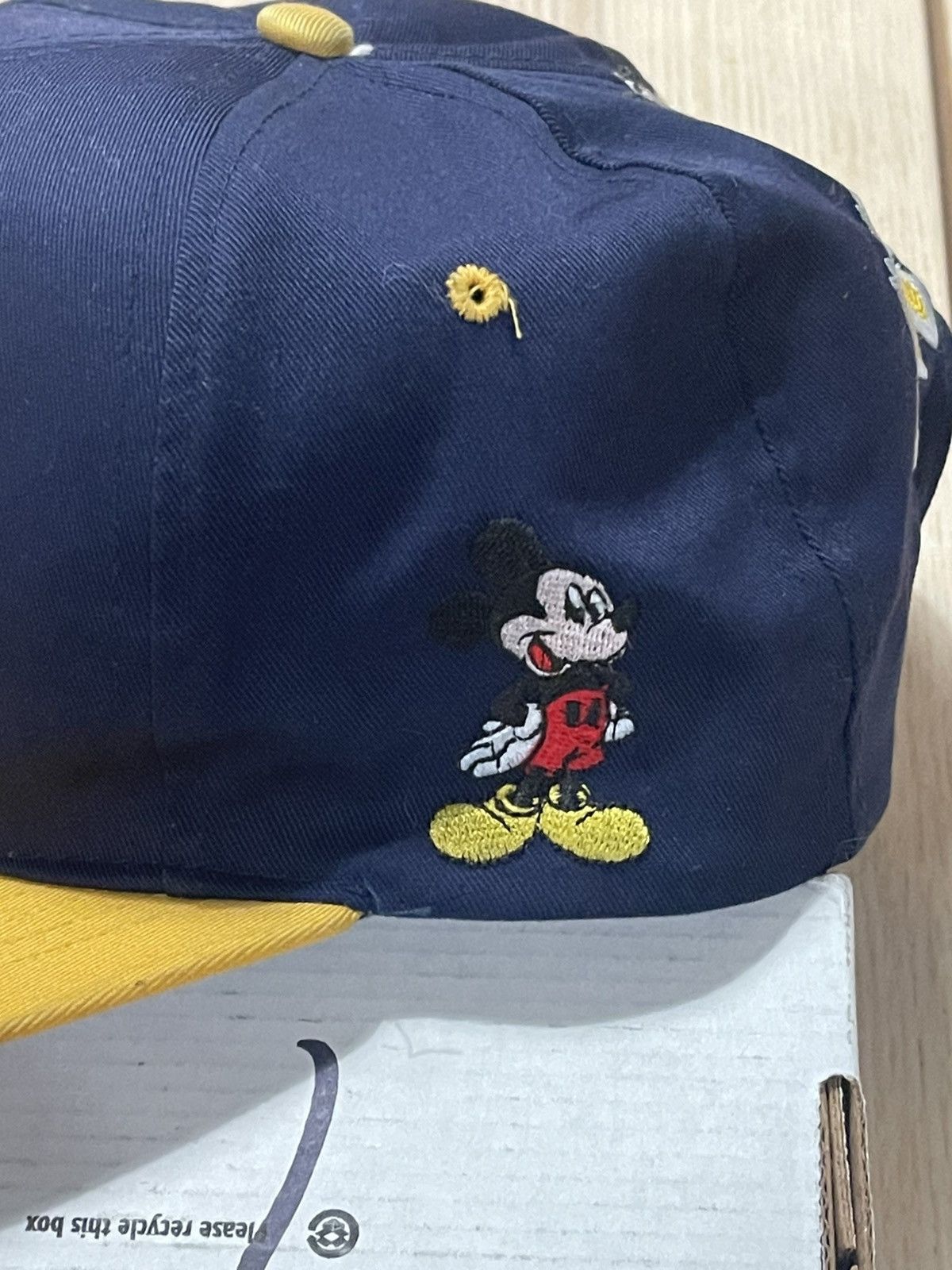 Disney Vintage Disney Mickey Mouse “M” Spellout SnapBack Hat Size ONE SIZE - 2 Thumbnail