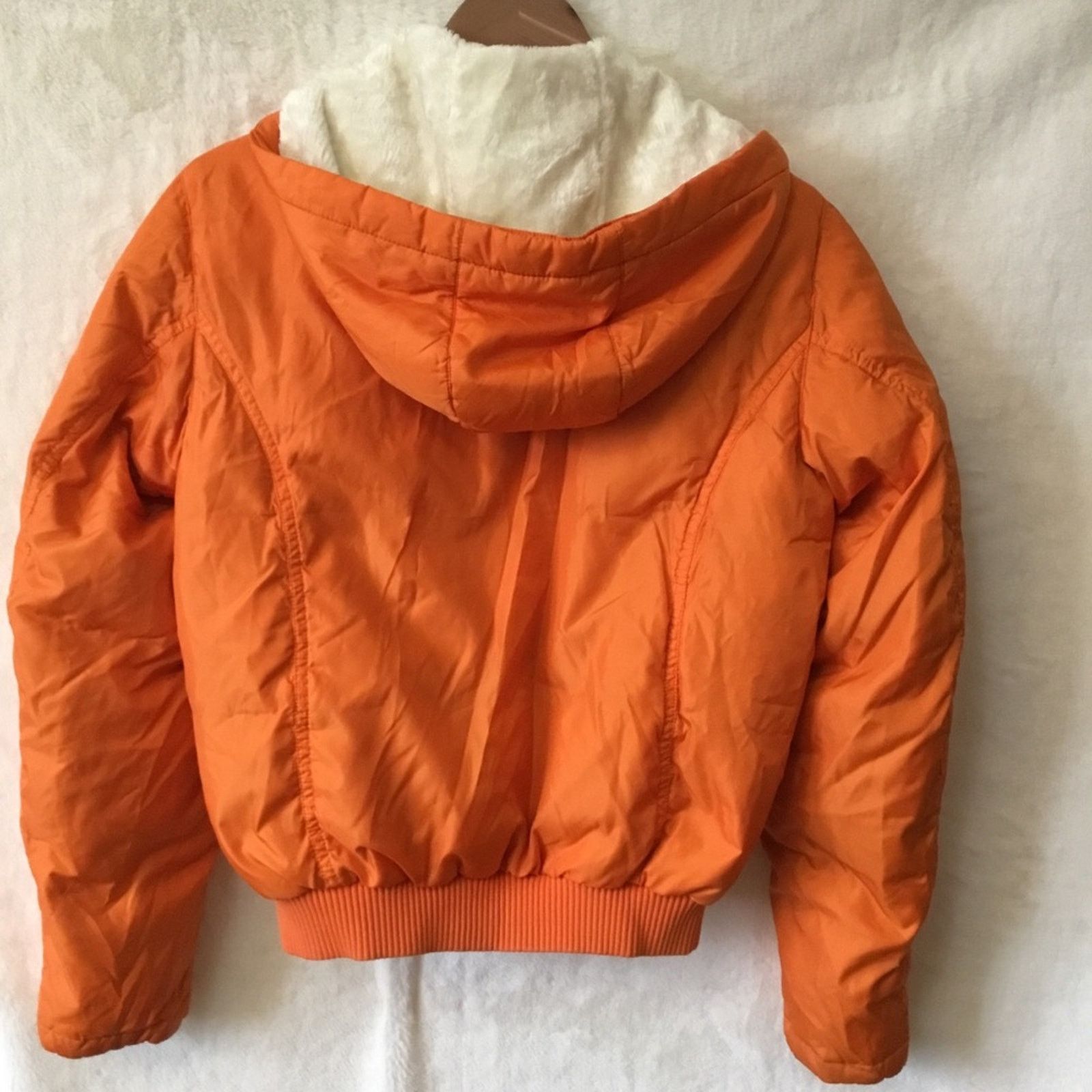 Polo Ralph Lauren Ralph Lauren Polo Jeans Co Orange Down Puffer Jacket Size S / US 4 / IT 40 - 8 Thumbnail