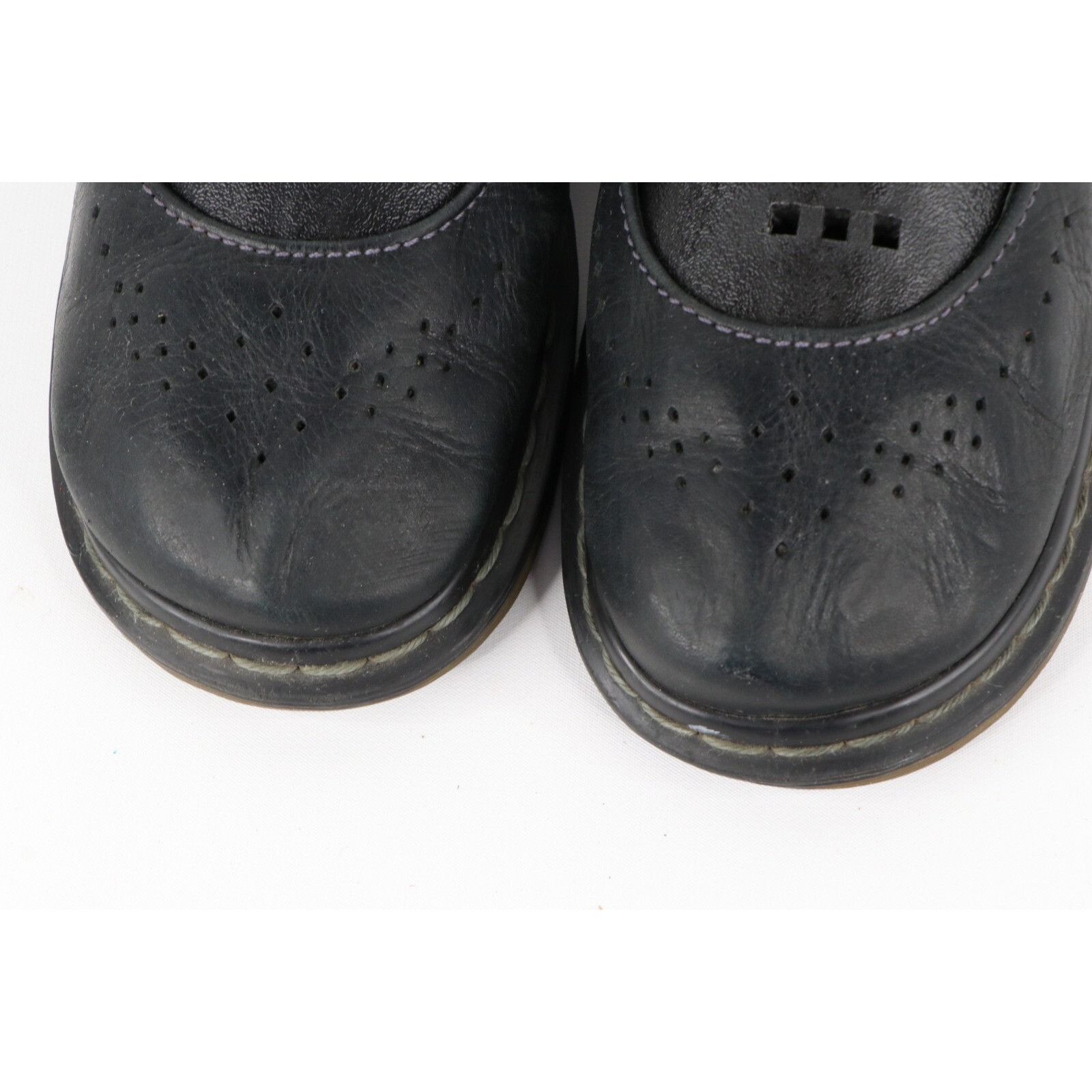 Dr. Martens × Vintage Vintage Dr Martens GothChunky Platform Leather Shoes Mar Size US 7 / IT 37 - 3 Thumbnail