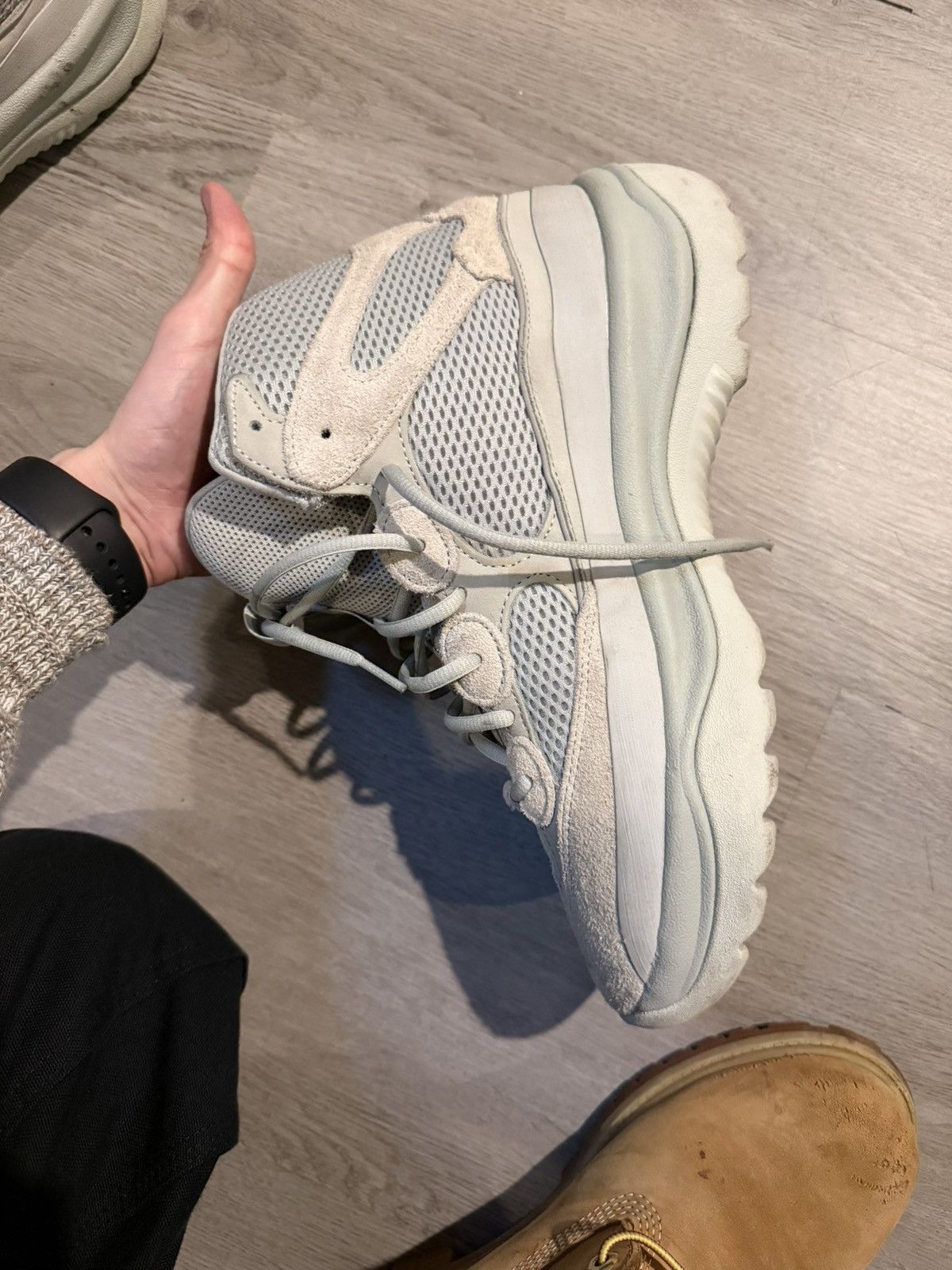 Yeezy Yeezy desert boot **SALT** color Size US 11.5 / EU 44-45 - 6 Thumbnail