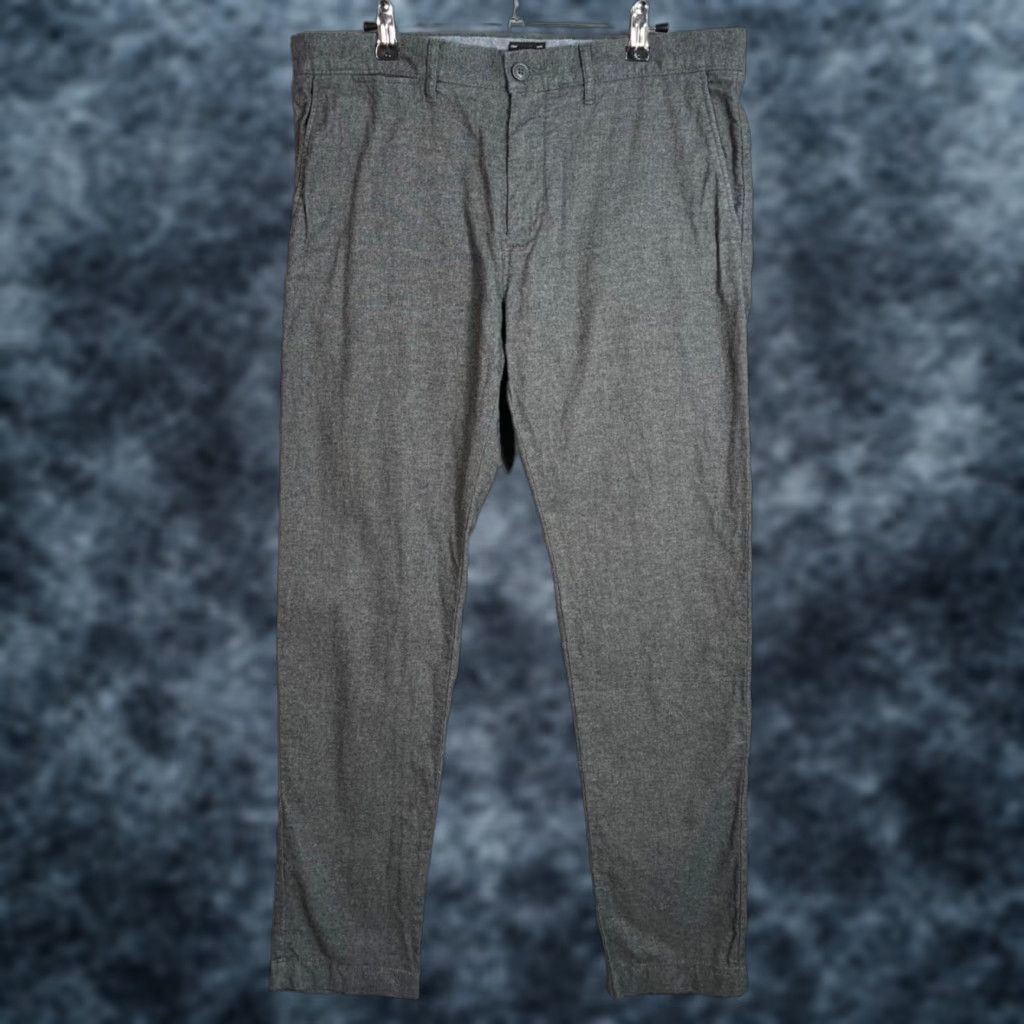 J.Crew J. Crew 484 Slim Fit Mens 33 x 32 Stretch Gray Dress Pants Size US 33 - 1 Thumbnail