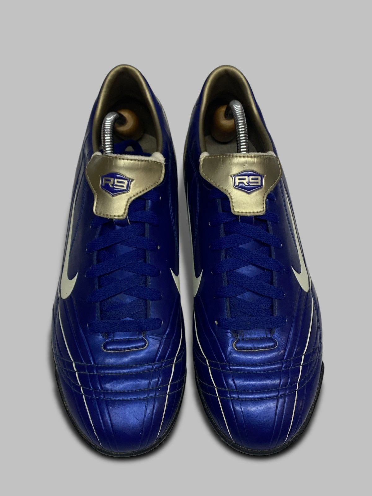 Nike Vintage Nike Mercurial Pace Vapor 2 Ronaldo R9 Royal Blue Size US 11.5 / EU 44-45 - 6 Thumbnail