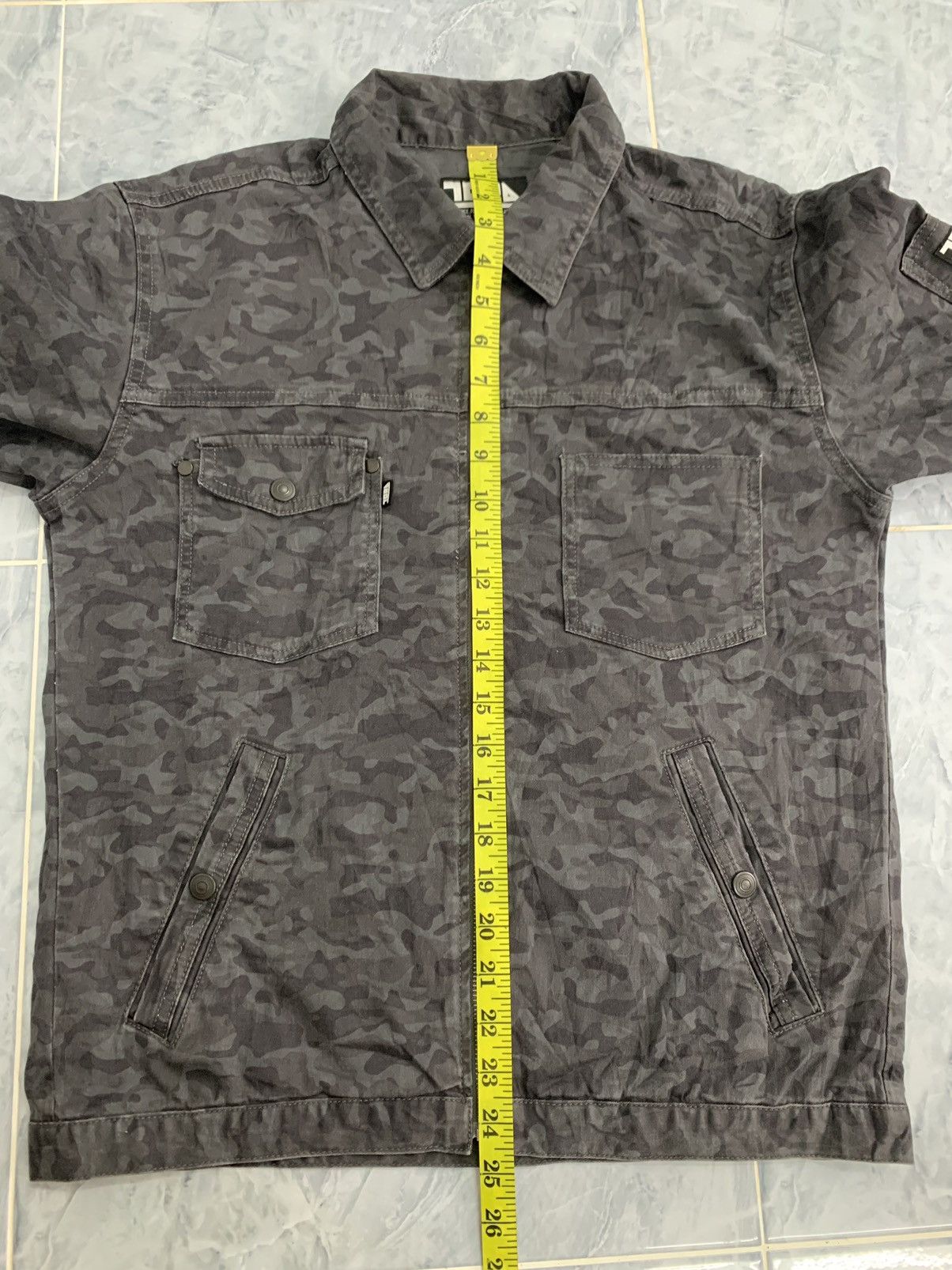 Japanese Brand TORA CAMO JAPANESE TRADITIONAL WORKWEAR JACKET Size US L / EU 52-54 / 3 - 12 Thumbnail