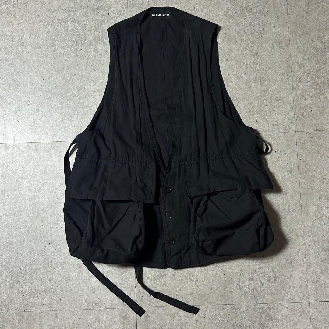 John Alexander Skelton 90s Ann Demeulemeester Cotton Vest Size US L / EU 52-54 / 3 - 1 Thumbnail