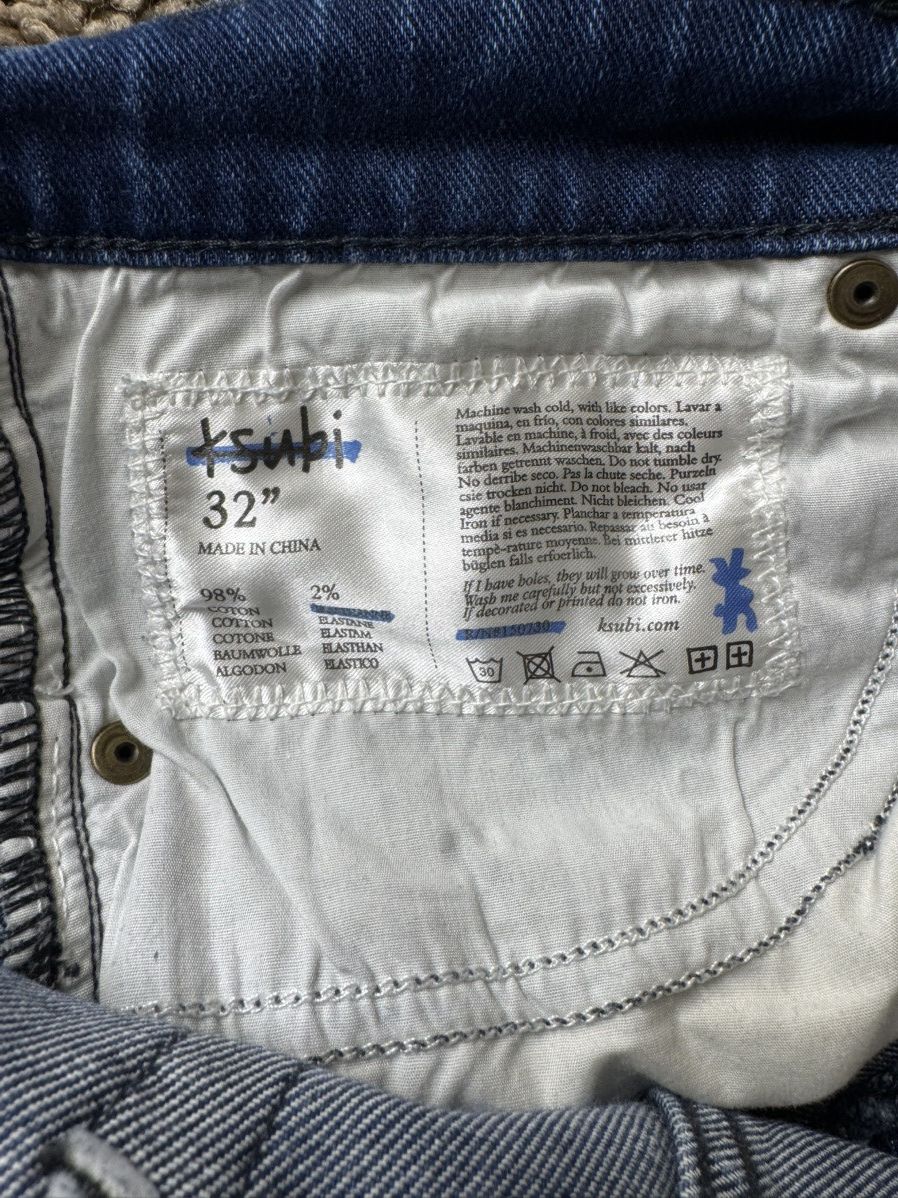 Ksubi Men’s Ksubi Chitch Philly Blue Jeans Size US 32 / EU 48 - 6 Thumbnail