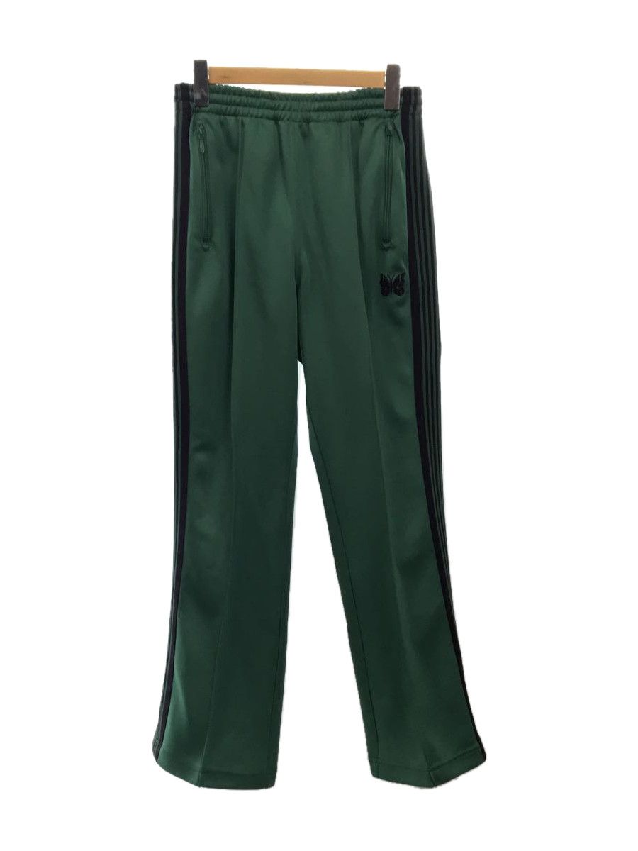 image of Needles Jogger Boot-Cut Track Pant-Poly Smooth Polyester Green, Men's (Size 27)