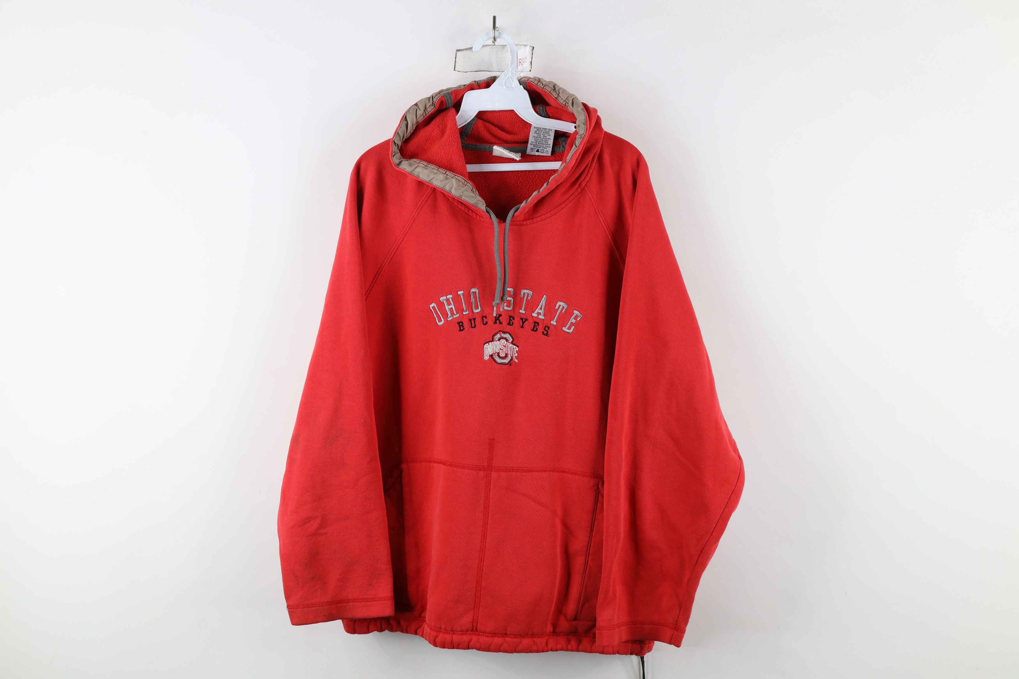 Vintage Vintage 90s Fit Ohio State University Hoodie Sweatshirt Size US XL / EU 56 / 4 - 1 Thumbnail