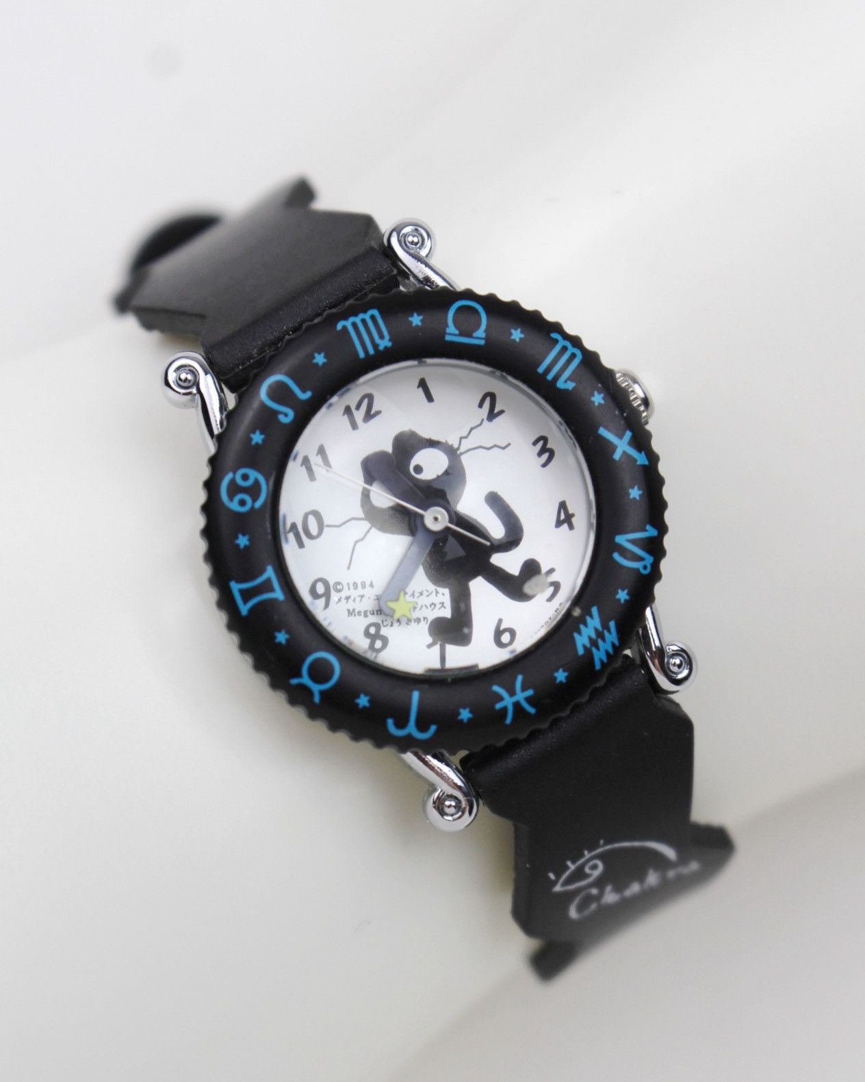 Citizen 2000S CITIZEN “CHAKRA” ZODIAC CAT WATCH ZIGZAG RUBBER STRAP Size ONE SIZE - 2 Thumbnail