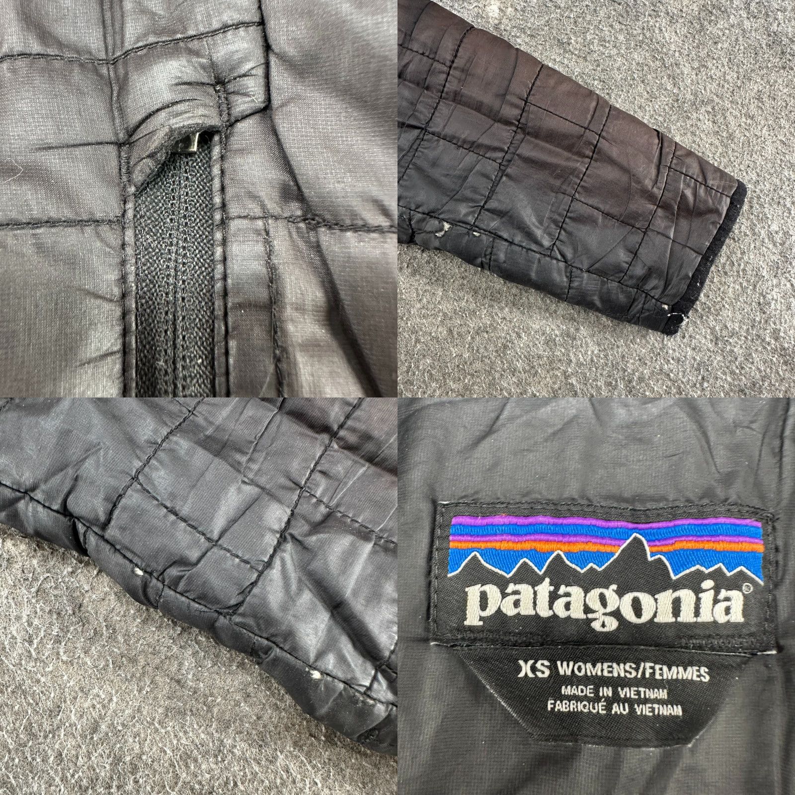 Patagonia Patagonia Jacket Womens XS Black Quilted Nano Puff Primaloft Insulated Puffer Women's XS Black Quilted Insulated Jacket Size XS / US 0-2 / IT 36-38 - 9 Thumbnail