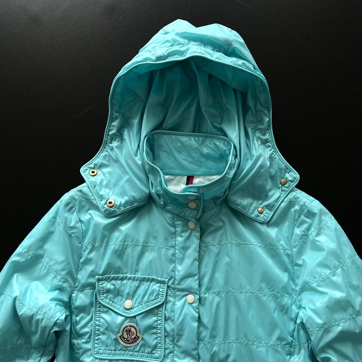 Moncler Luxury Moncler Women’s Polyamide Blue Light Jacket Size XS Size XS / US 0-2 / IT 36-38 - 7 Thumbnail