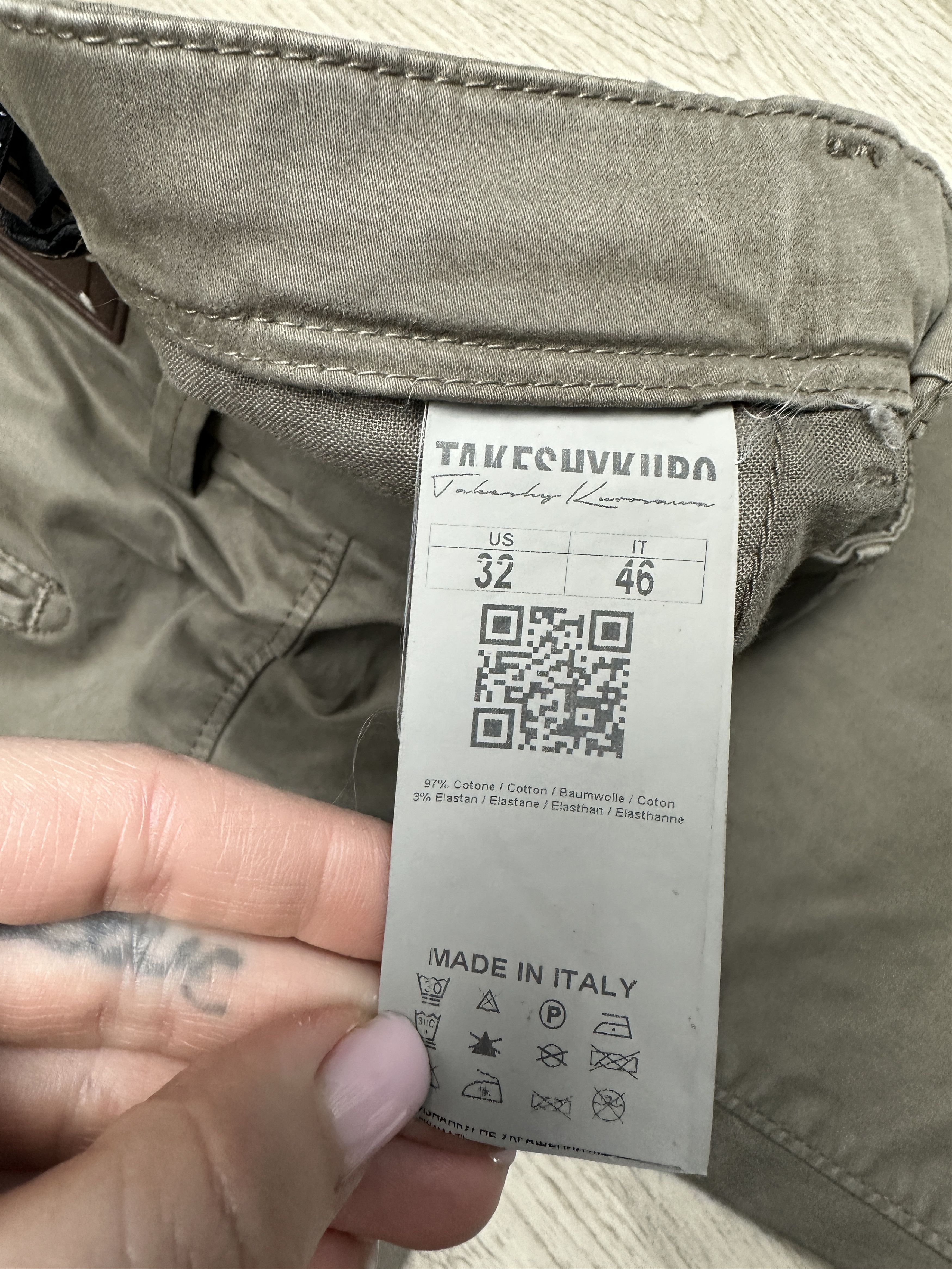 Takeshy Kurosawa Takeshy Kurosawa Mens Pants Jogger Trousers Size US 32 / EU 48 - 4 Thumbnail