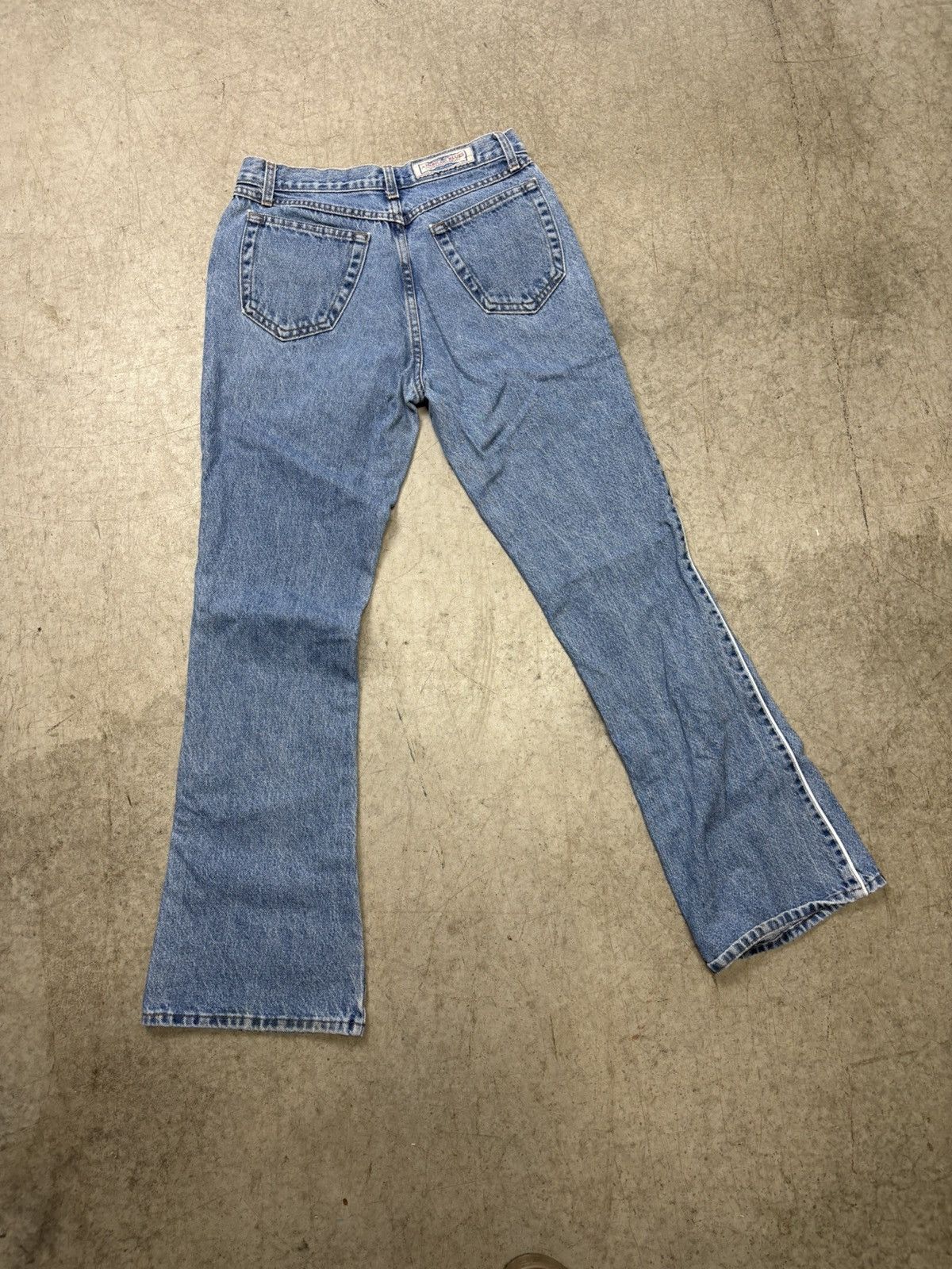 American Apparel Vintage 1980s Boot cut American Jeans Size 27" / US 4 / IT 40 - 4 Thumbnail