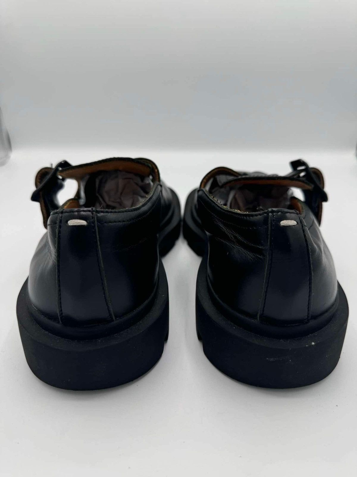 Maison Margiela Maison Margiela Paris Black Casual Shoes Size US 7 / EU 40 - 4 Thumbnail