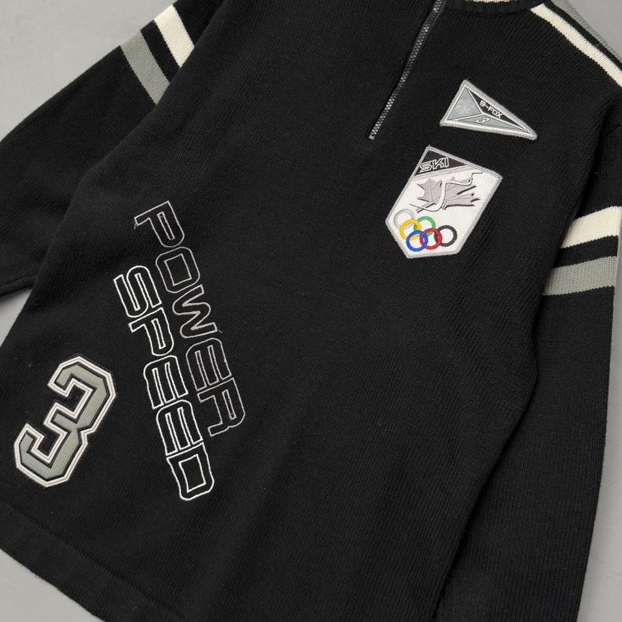 Fox Racing Vintage Fox Sport Ski Sports heavyweight Sweater Medium Size US M / EU 48-50 / 2 - 2 Thumbnail