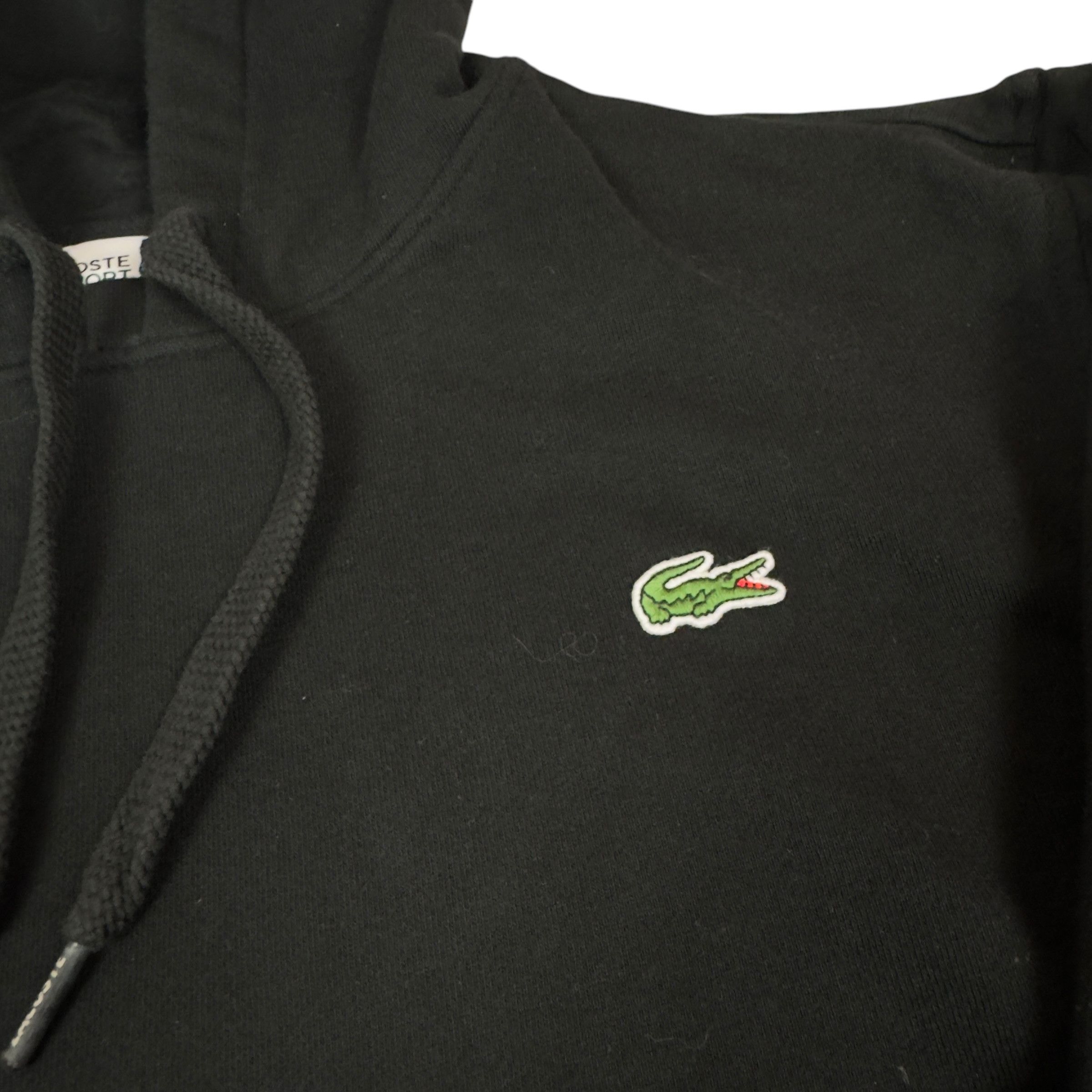 Lacoste Lacoste Sport Men Black Cotton Long Sleeve Pullover Hoodie L Size US L / EU 52-54 / 3 - 2 Thumbnail